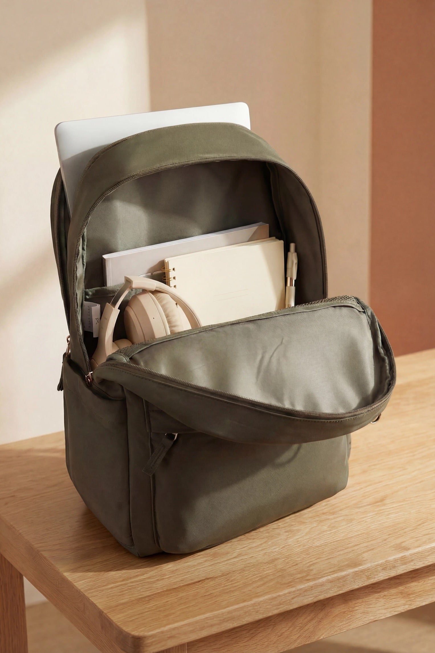 The Daily Backpack Olive