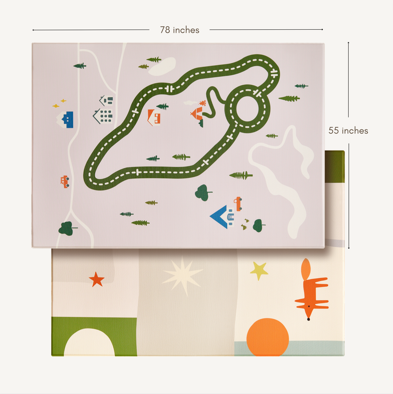 Tiny LandĀ® Baby Playmat Forest Track Wonder Play Mats Tiny Land
