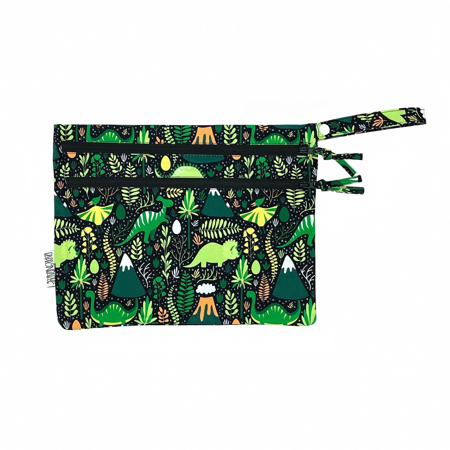 Dino Days - Waterproof Wet Bag (For mealtime, on-the-go, and more!) BapronBaby