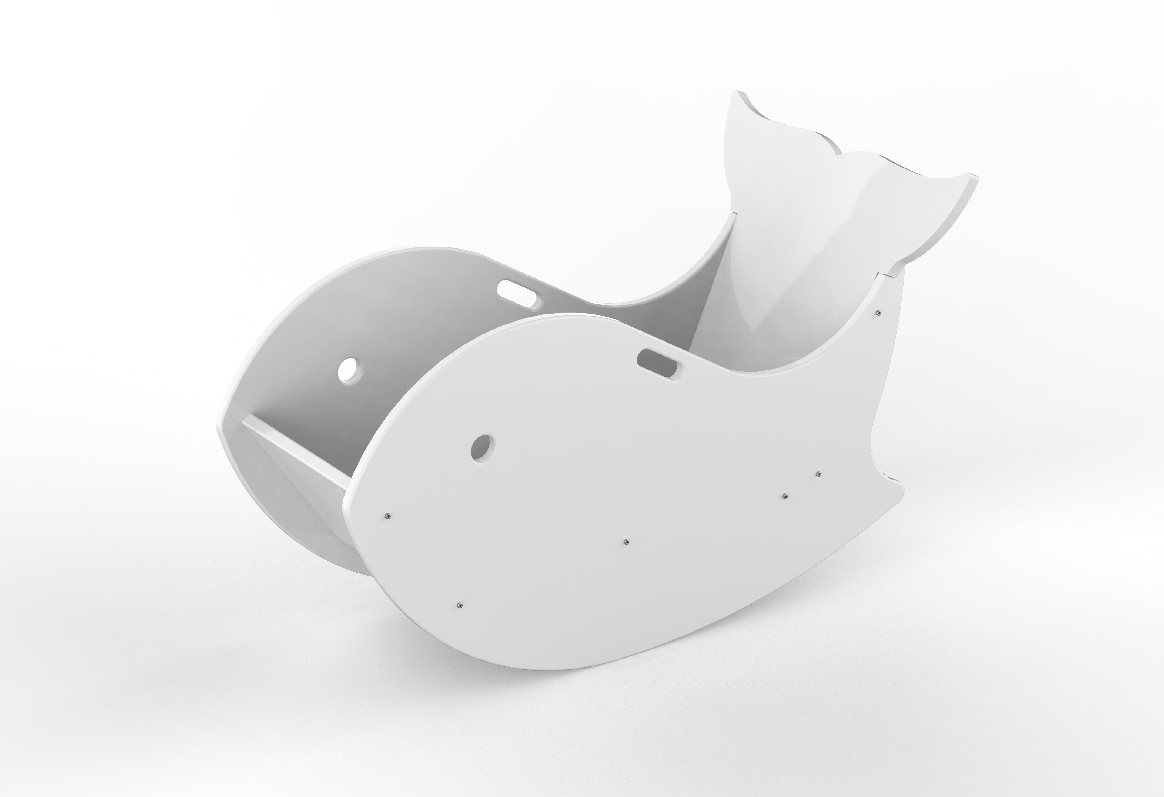 Ellery- Dolphin Rocking Chair Indoor Avenlur.com