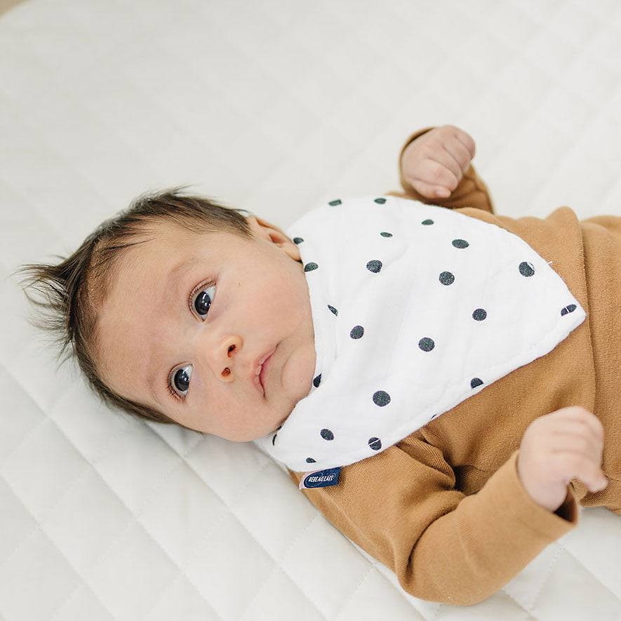 Dottie Oh So Soft Muslin Bandana Bib Bib Bebe au Lait