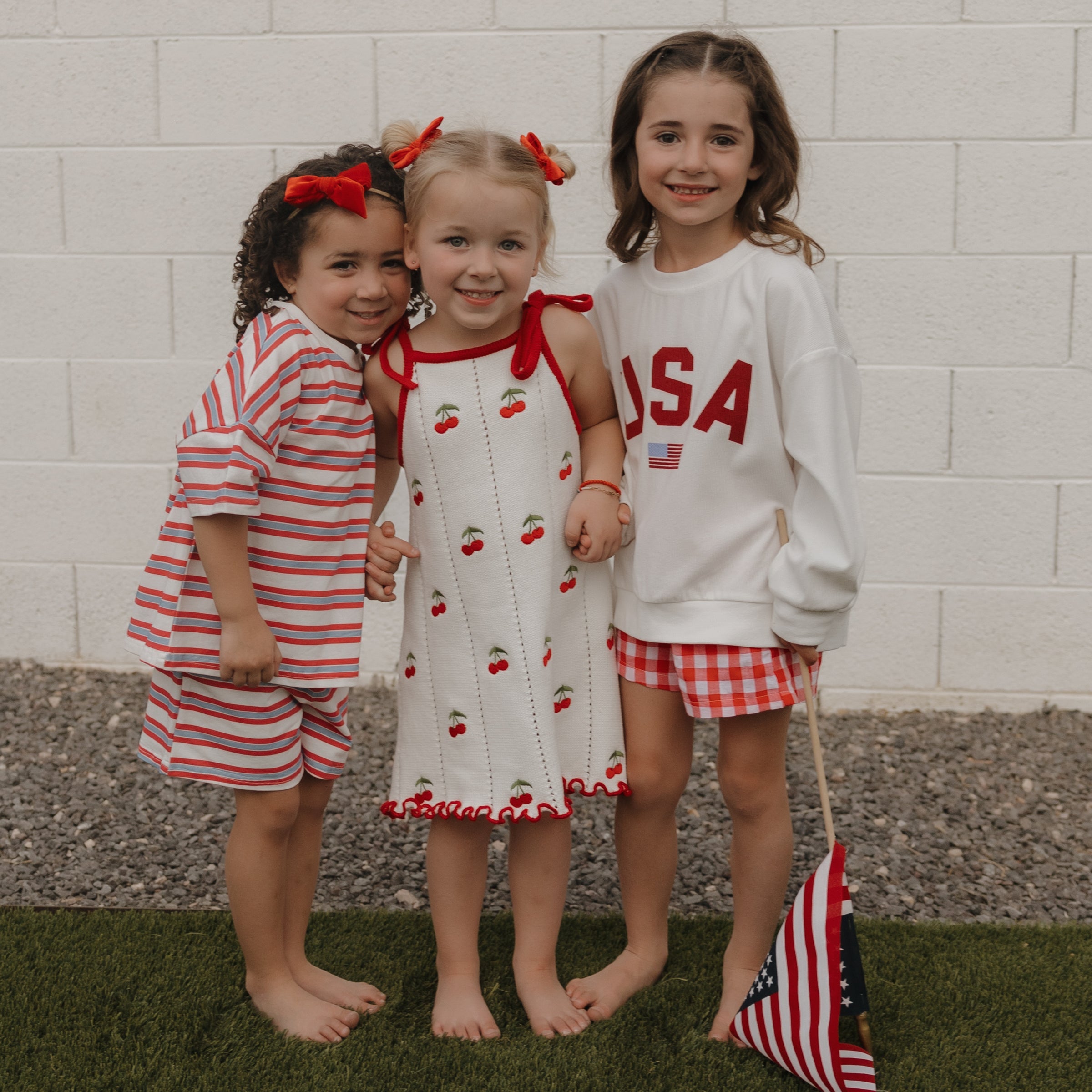 *PRE-ORDER* Child Short Set | Heritage Stripe