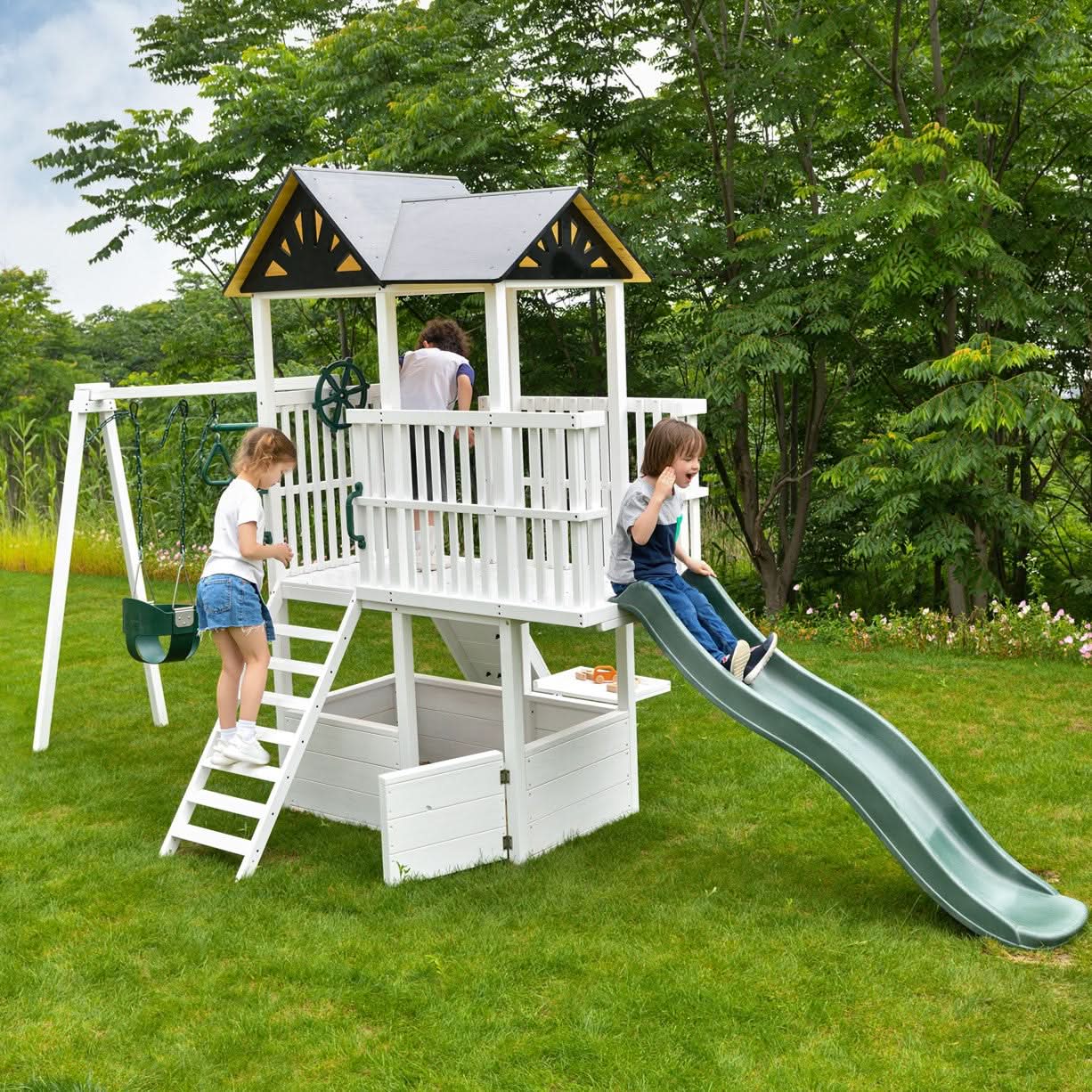 Craftsman | Modern Swing Set