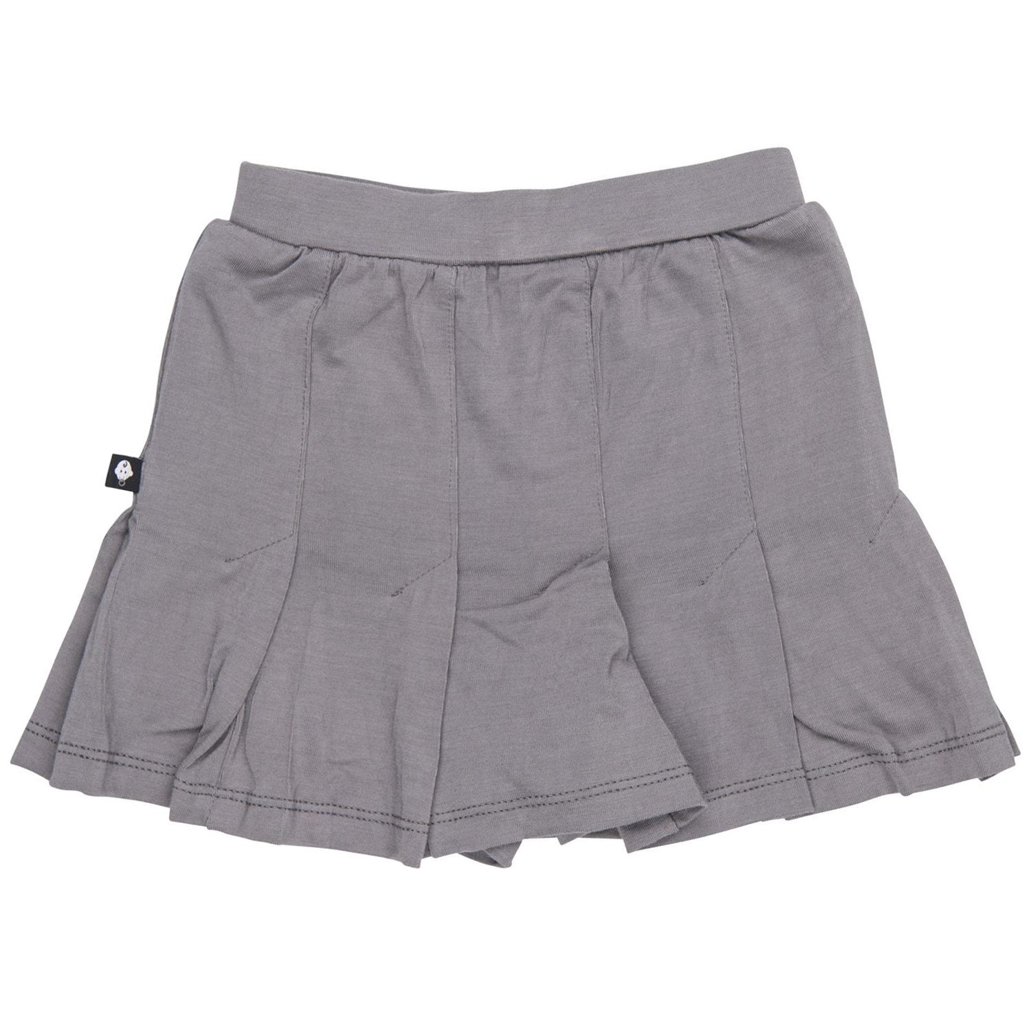 Pleated Skort - Charcoal Grey