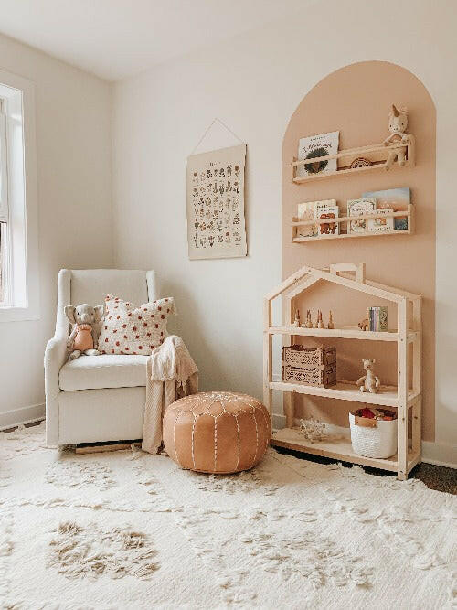 Aidan Wooden House Shelf Furniture Ellie & Becks Co.