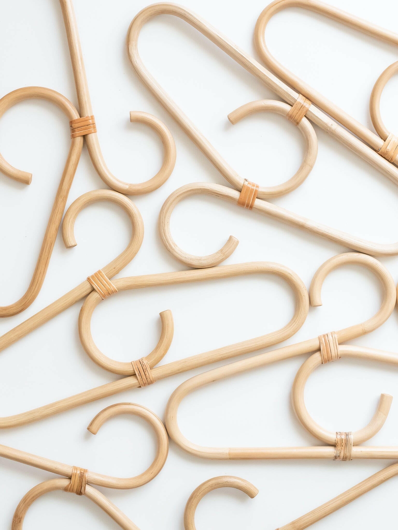 Rattan Childrens Hangers Organization Ellie & Becks Co.
