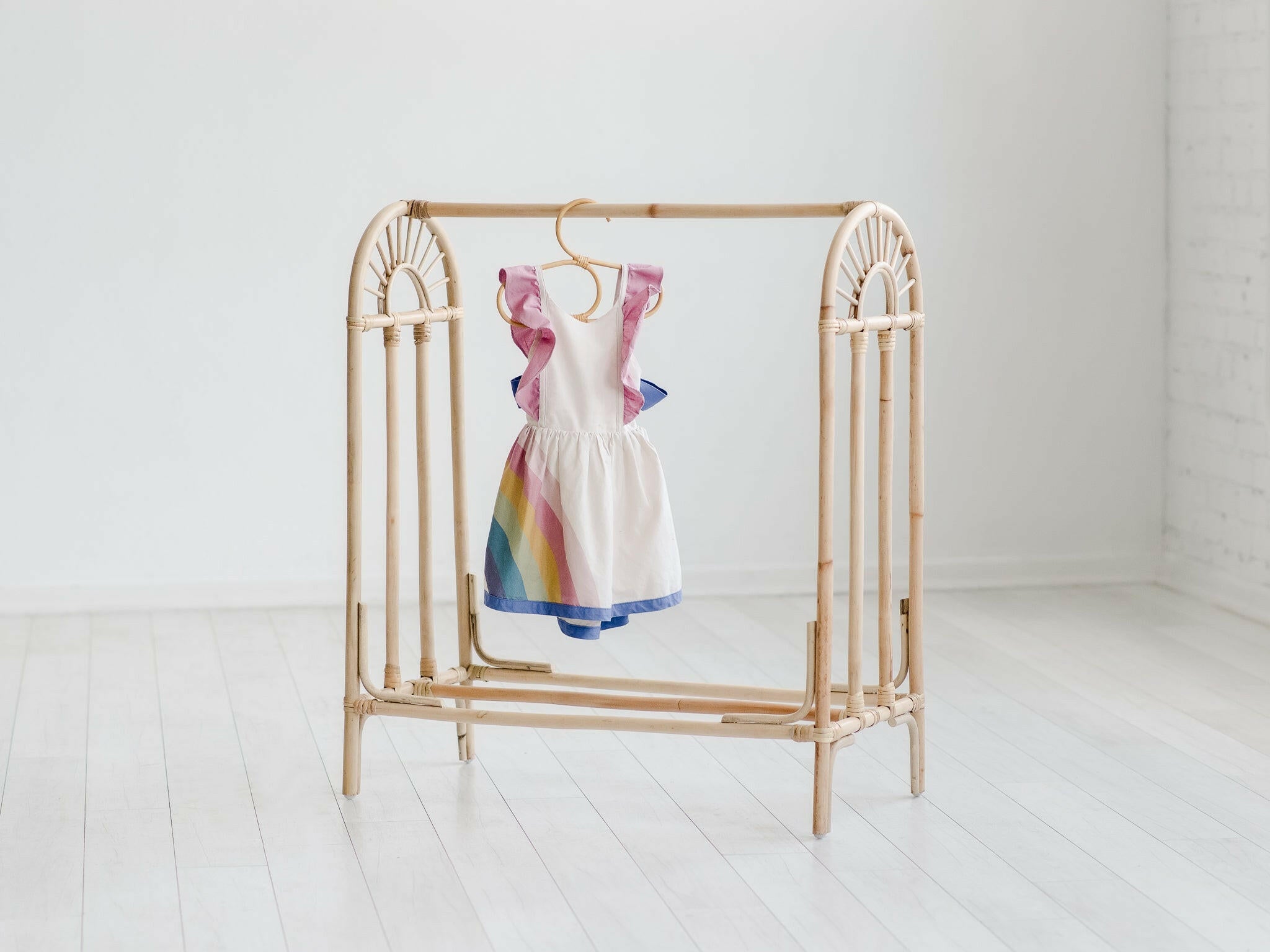 Rattan Childrens Hangers Organization Ellie & Becks Co.