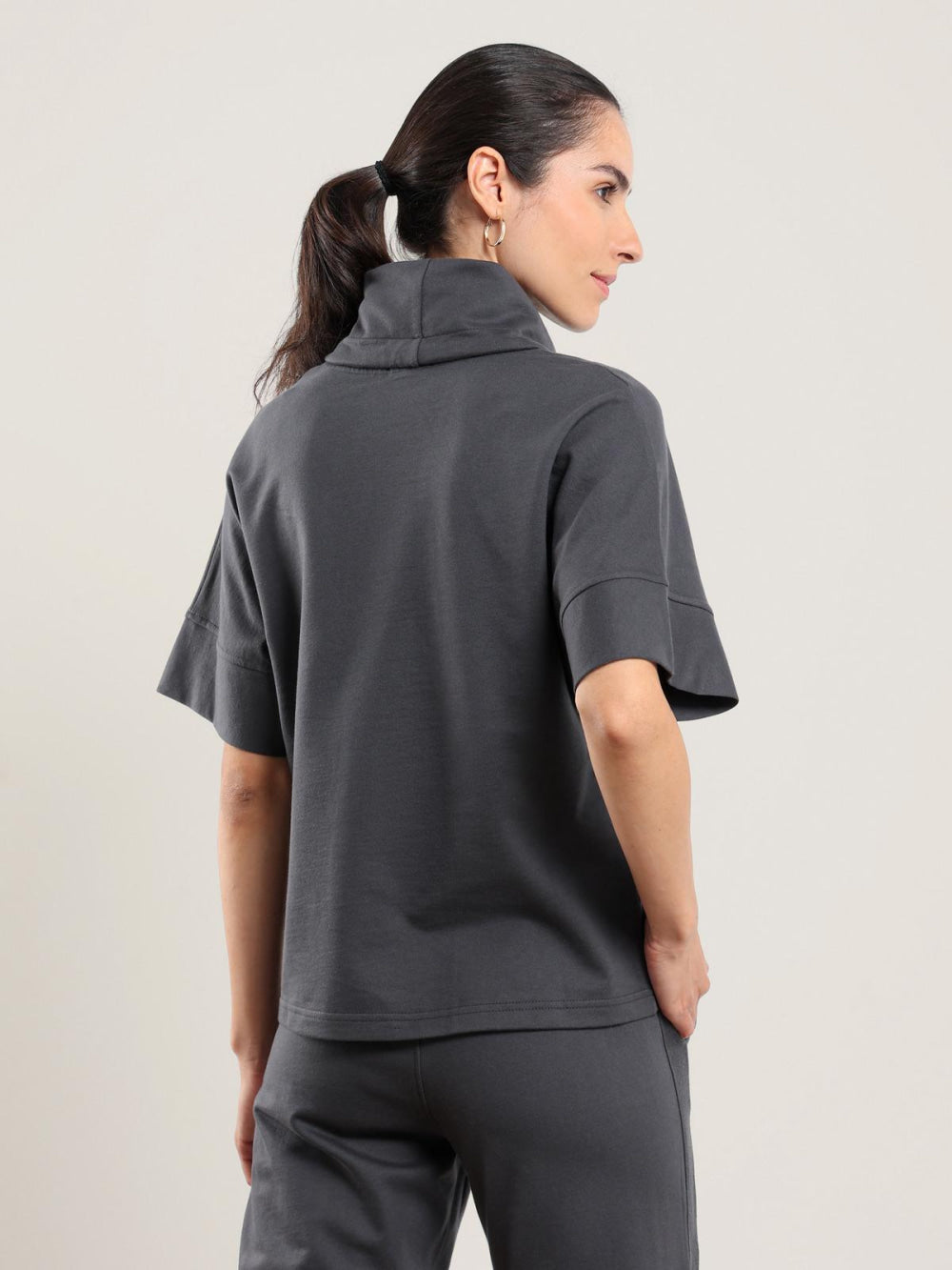 Eman Sweat Shirt - Midnight Grey