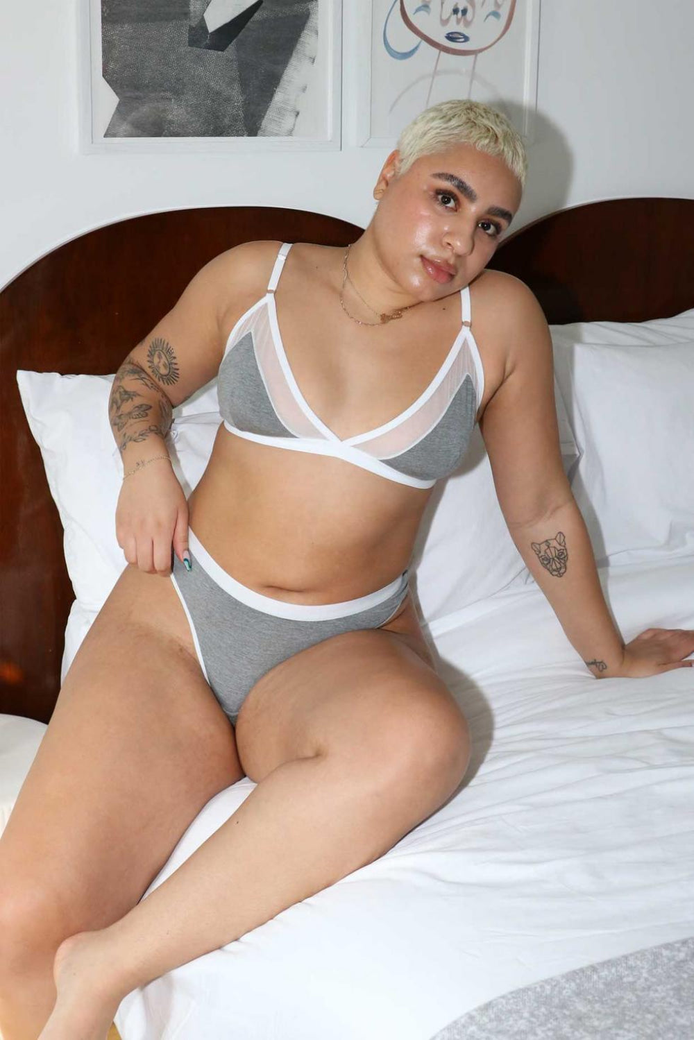 Emery Thong - Solid Grey - FINAL SALE