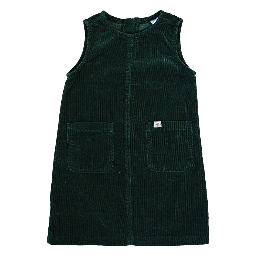 Forest Corduroy Dress