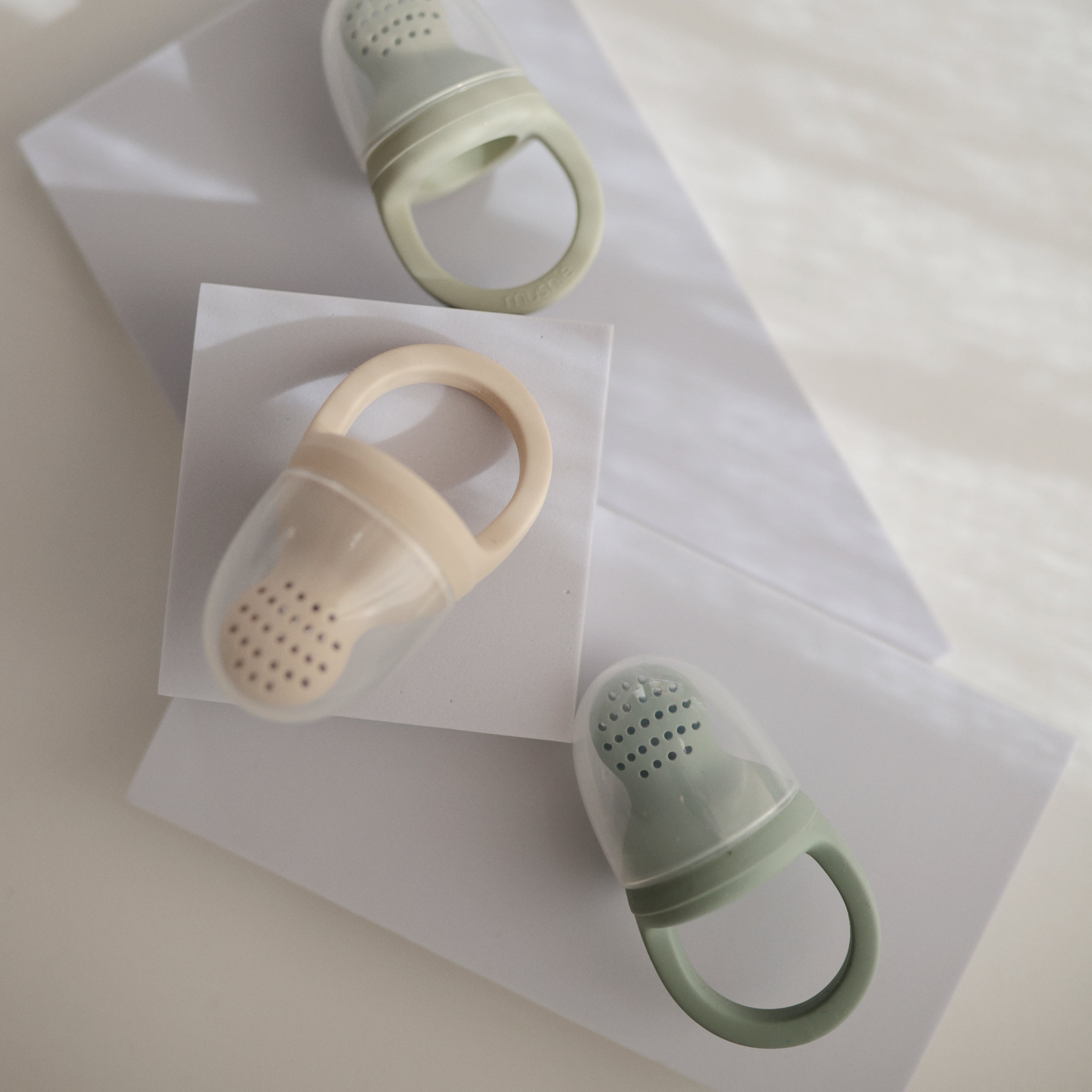 Silicone Fresh Food Feeder 2-Pack Silicone Fresh Food Feeder Mushie