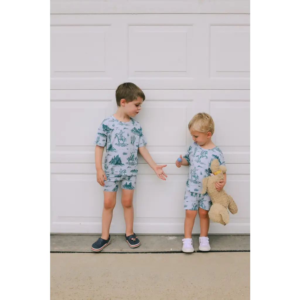 Bamboo Rodeo Short Set for Kids