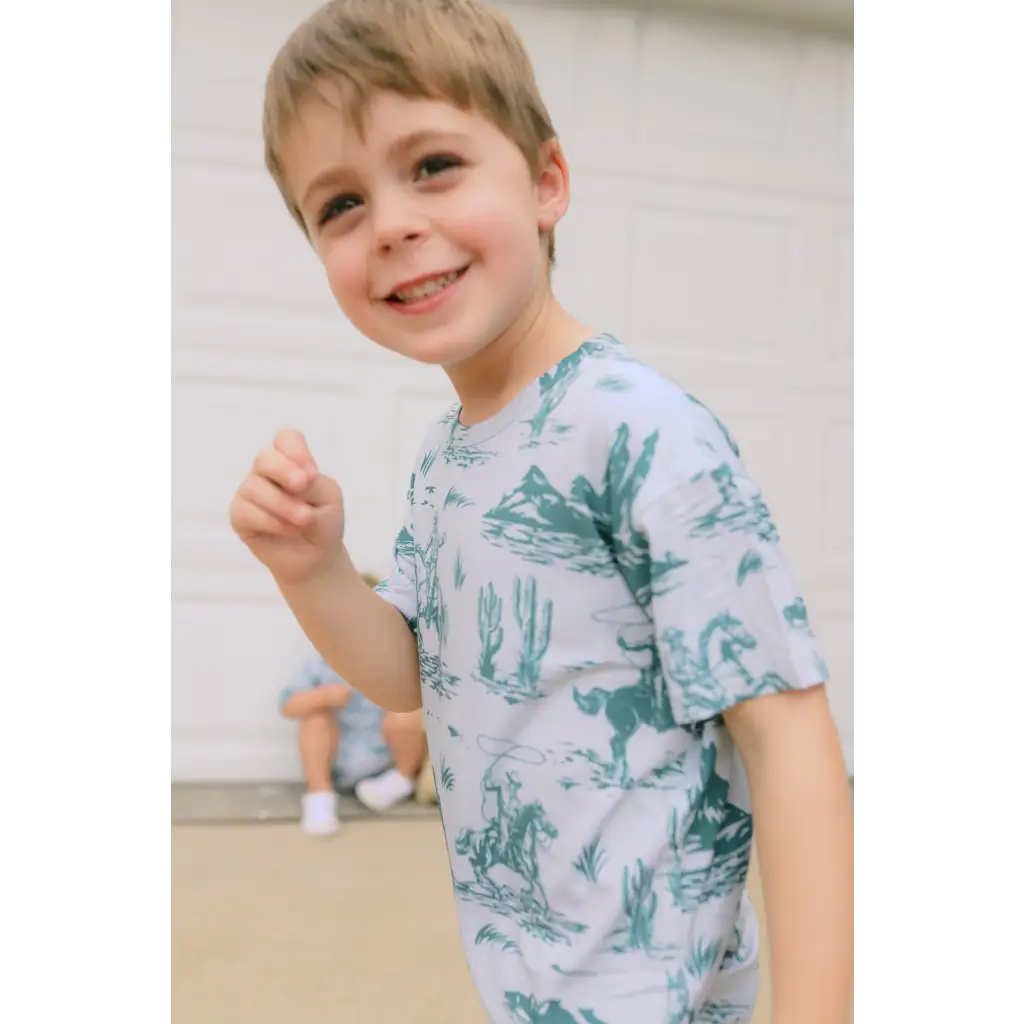 Bamboo Rodeo Short Set for Kids