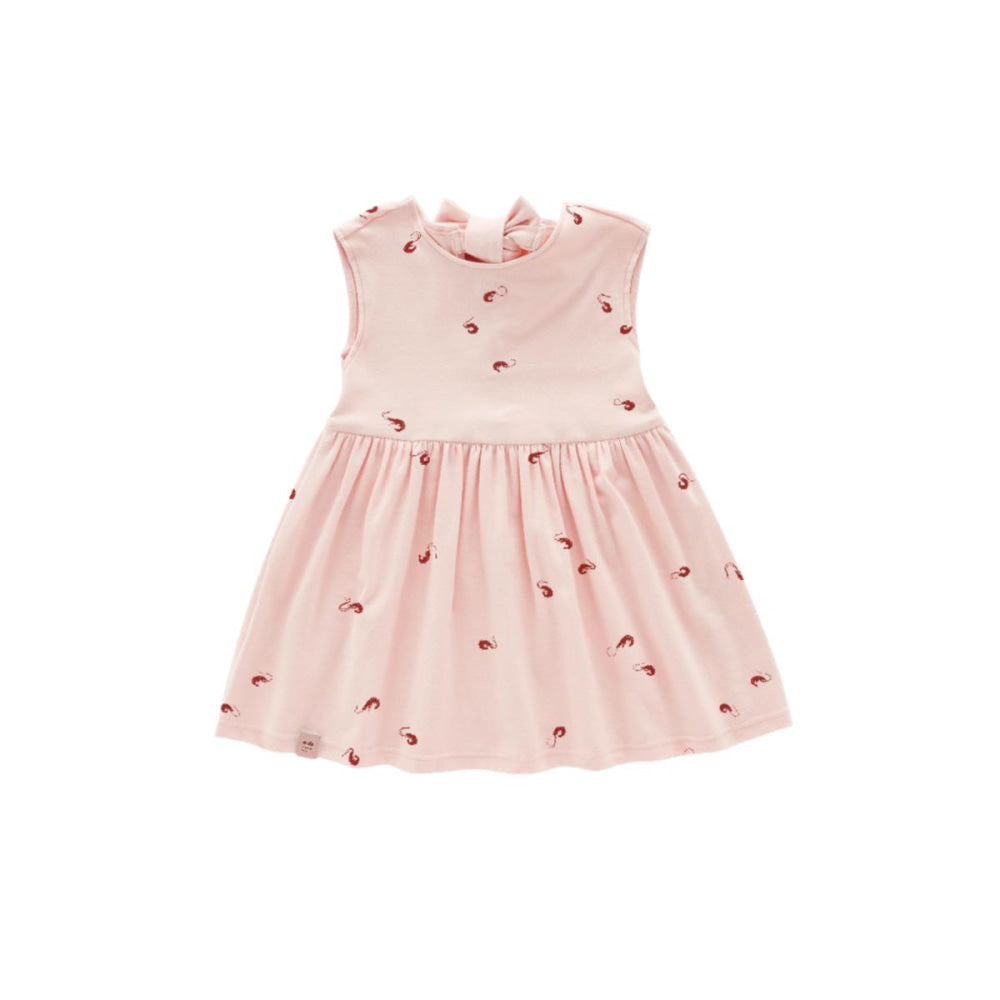 Fit & Flare Jersey Dress - Pink