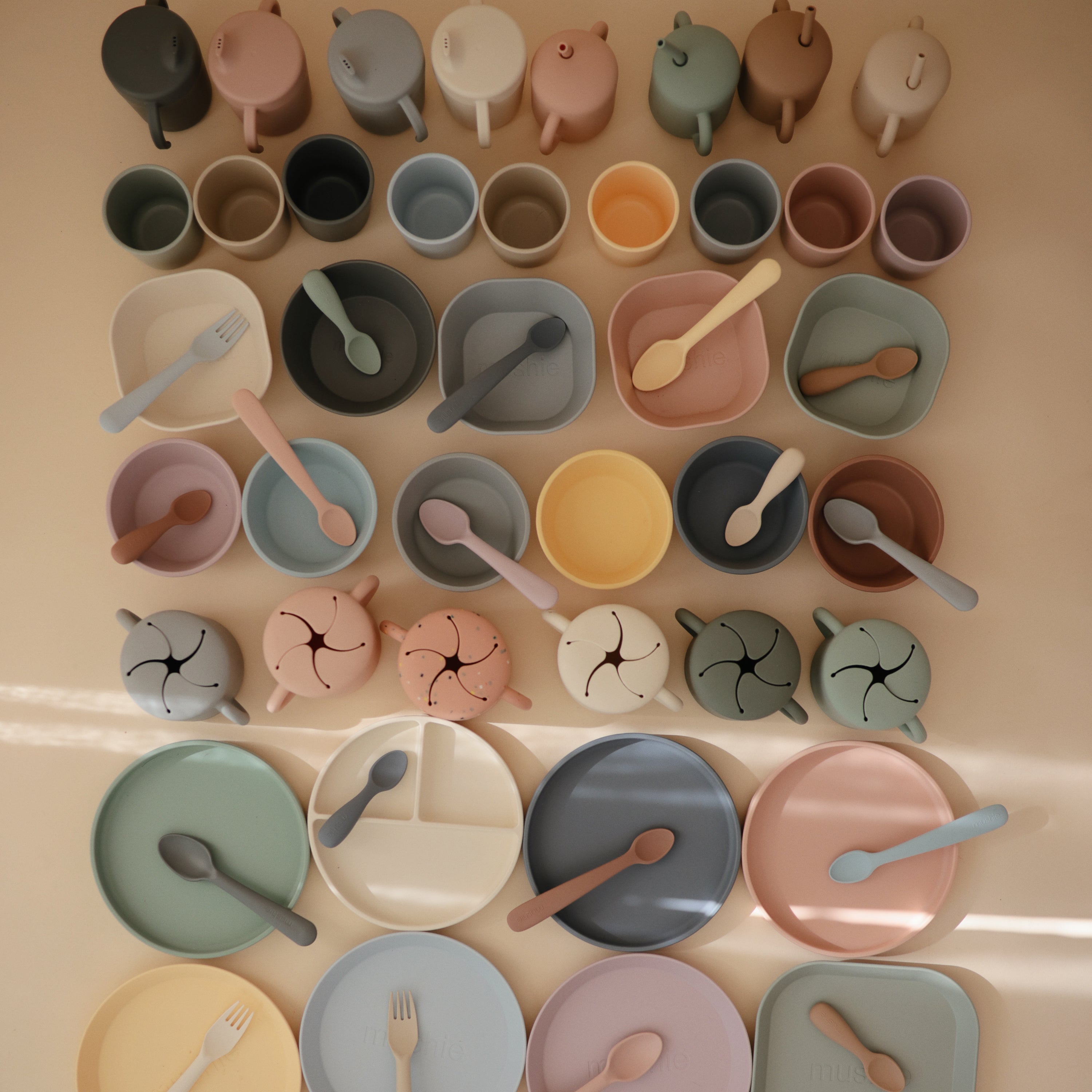 Round Dinnerware Bowl, Set of 2 Dinnerware Mushie