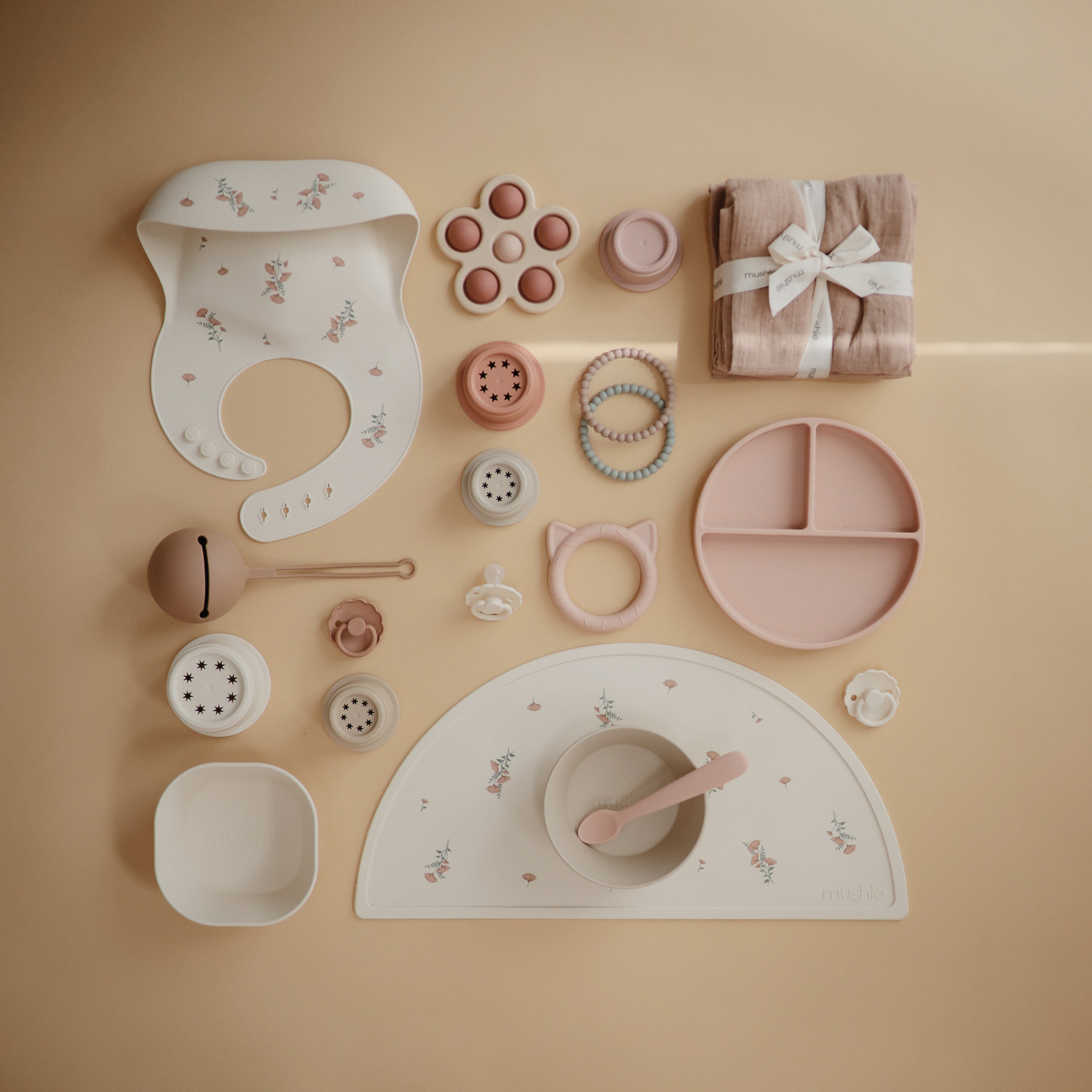 FRIGG Daisy Silicone Pacifier 2-Pack FRIGG PACIFIERS Mushie