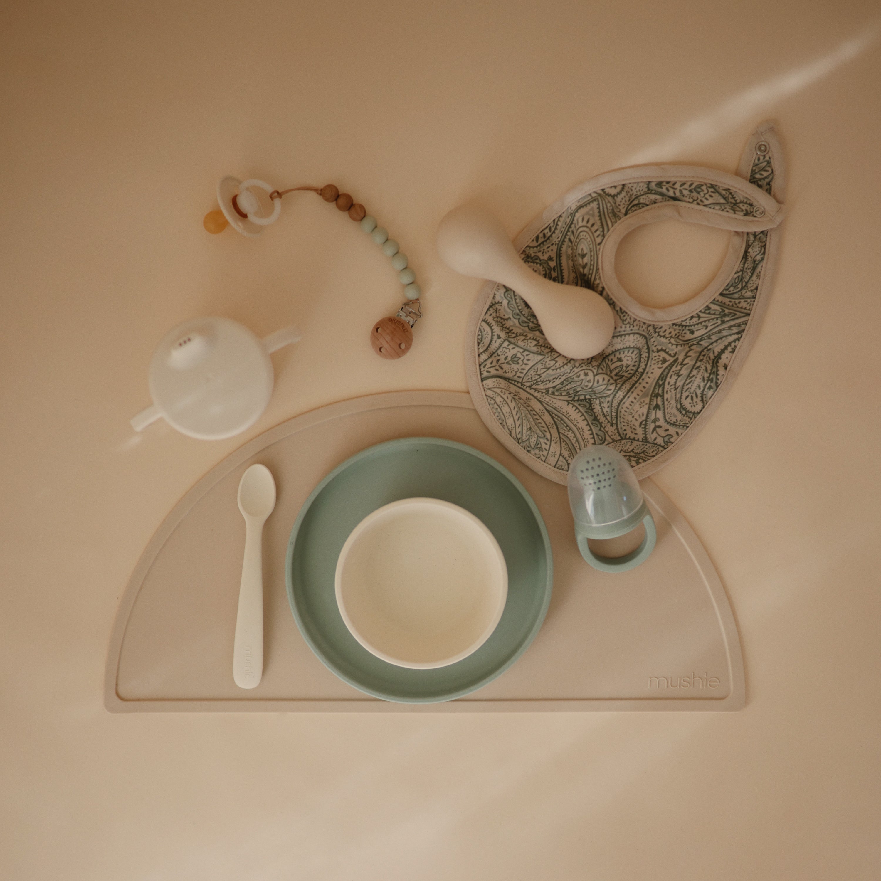 Silicone Baby Rattle Toy toys Mushie