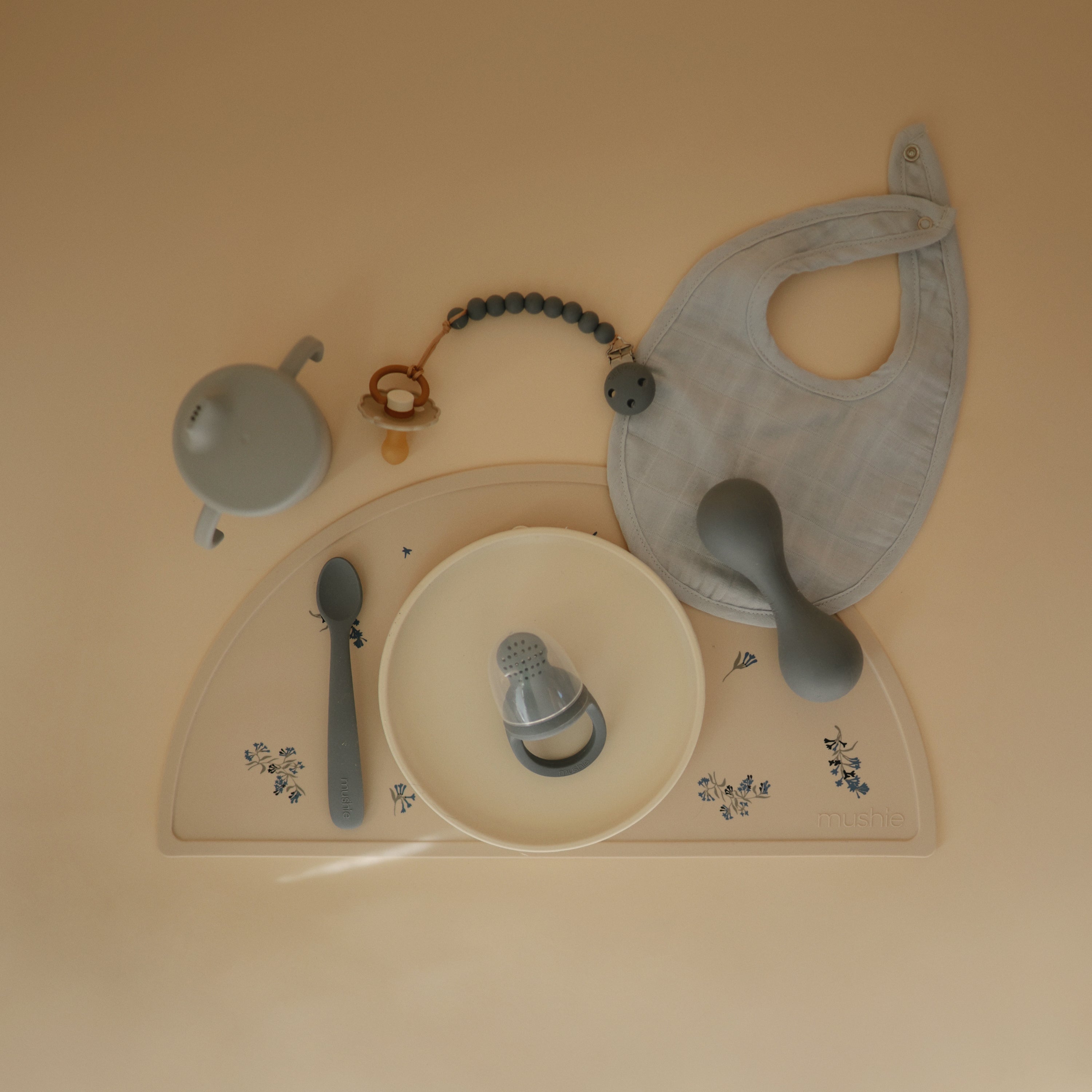 Silicone Baby Rattle Toy toys Mushie