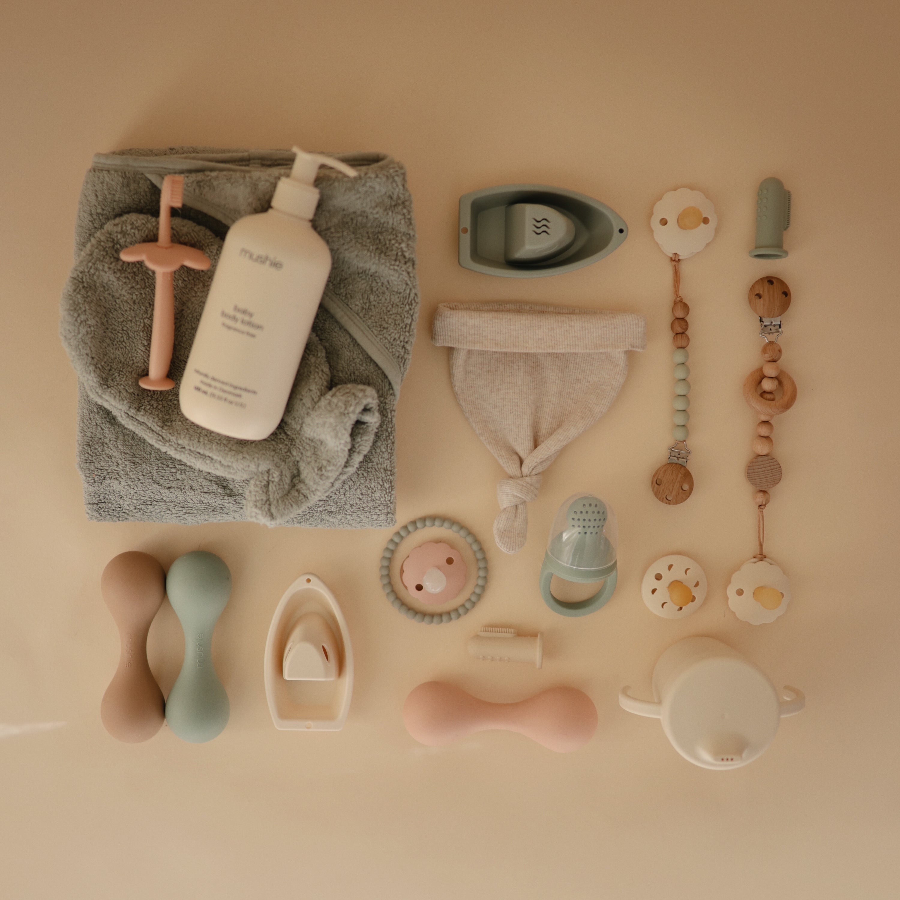 Silicone Pacifier Clip | Eva Pacifier Clip Mushie