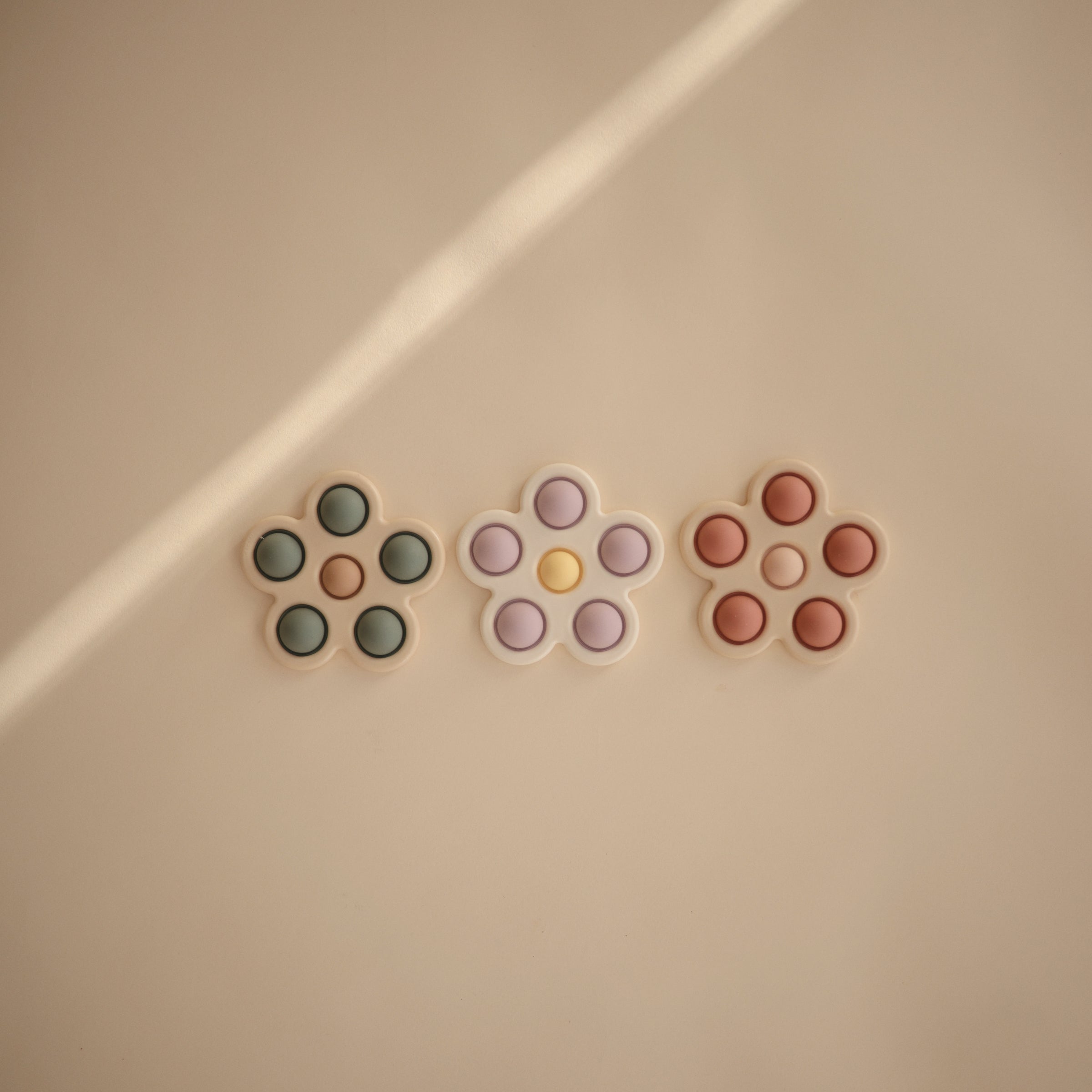 Flower Press Toy Press Toy Mushie