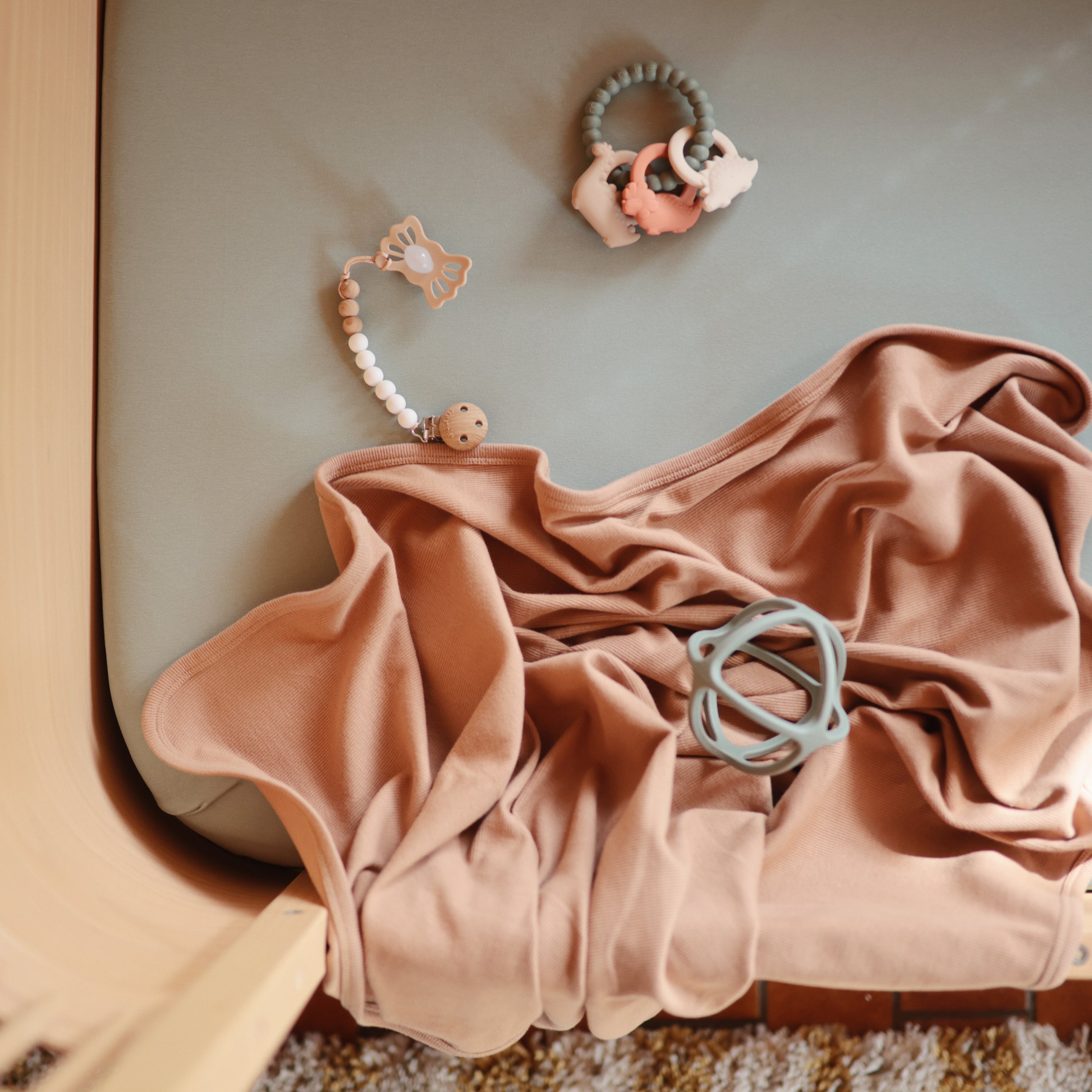 Stretchy MINI Crib Sheet crib sheets Mushie