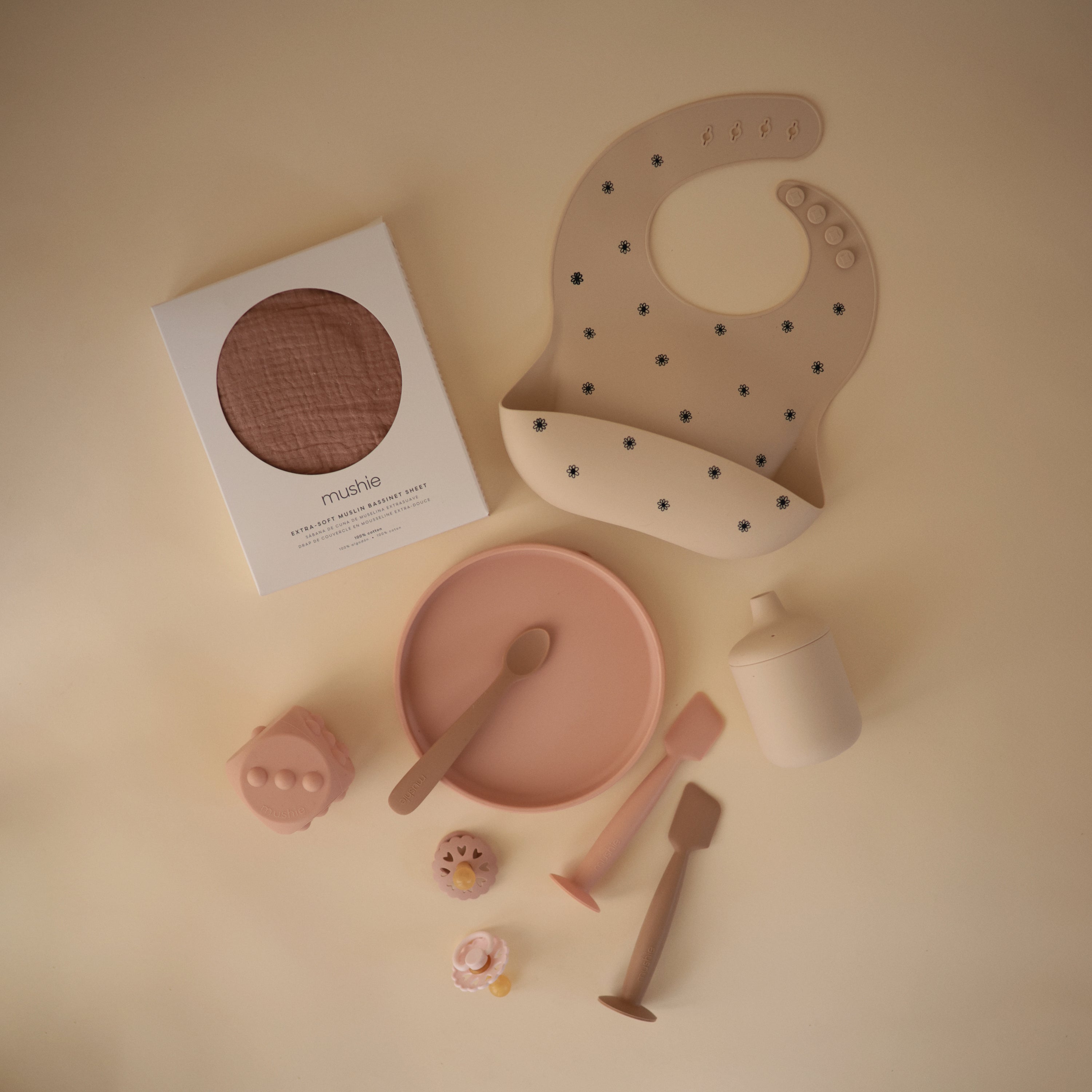 Dice Press Toy 2-Pack Press Toy Mushie