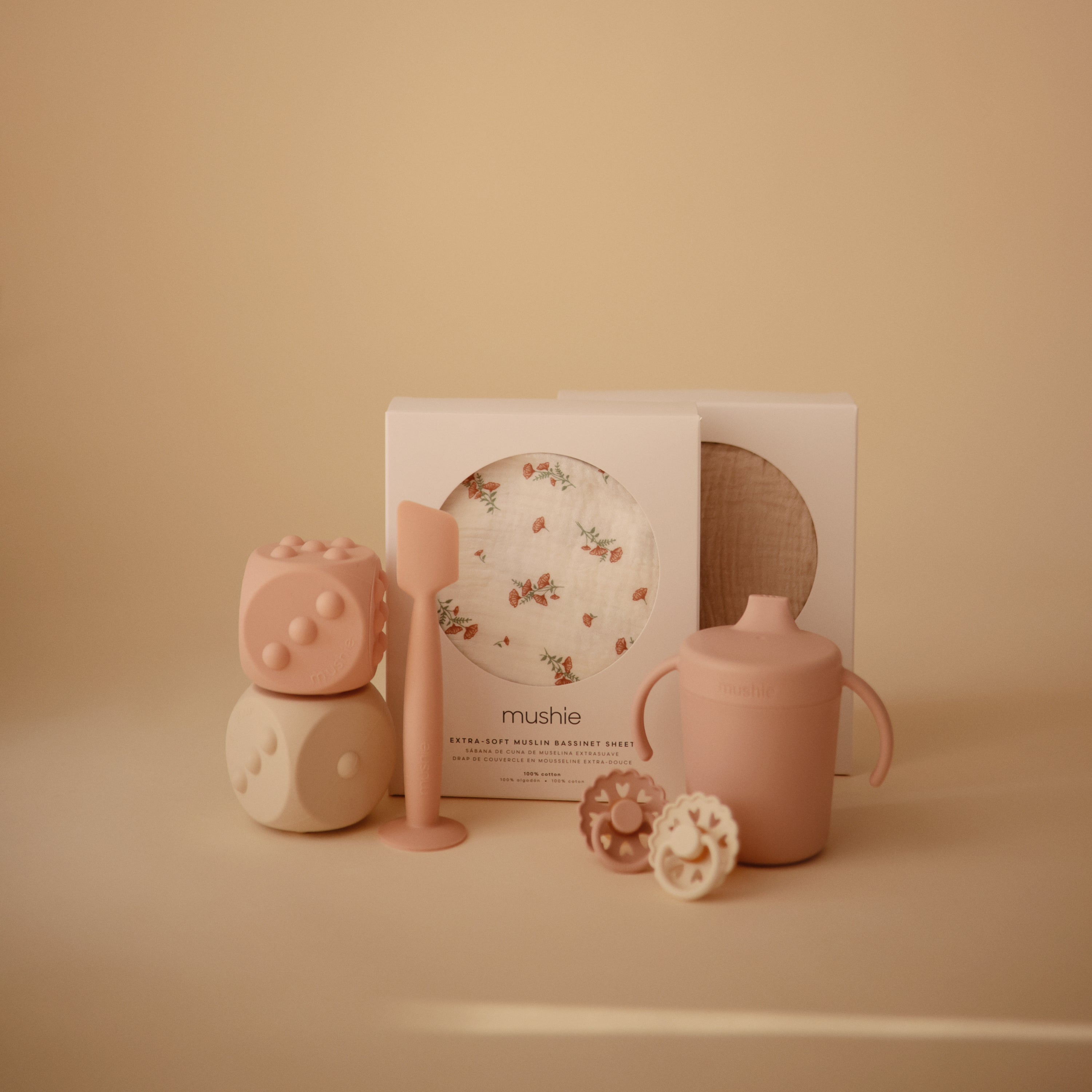 Extra Soft Bassinet Muslin Crib Sheet crib sheets Mushie