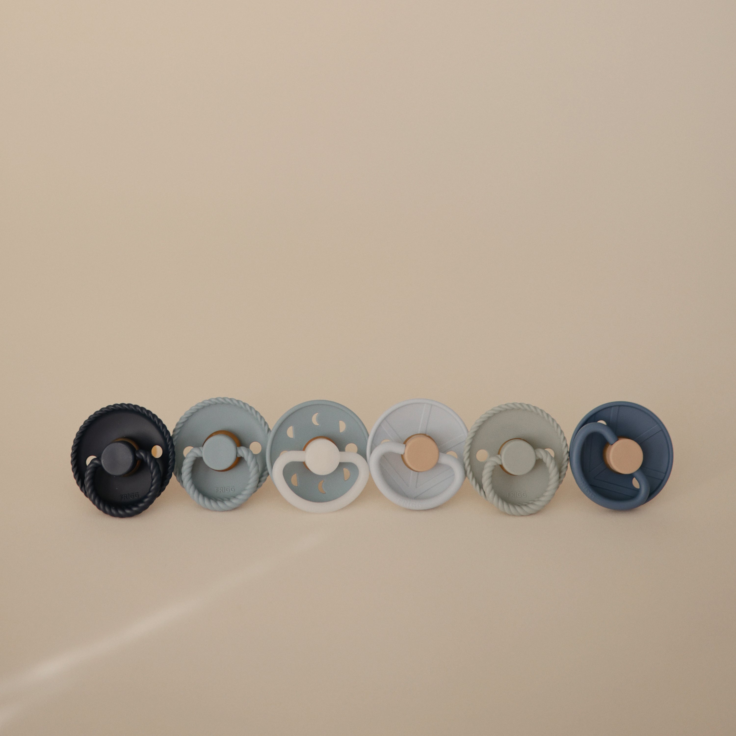 FRIGG Silicone Endless Sea Pacifier 6-Pack FRIGG PACIFIERS Mushie