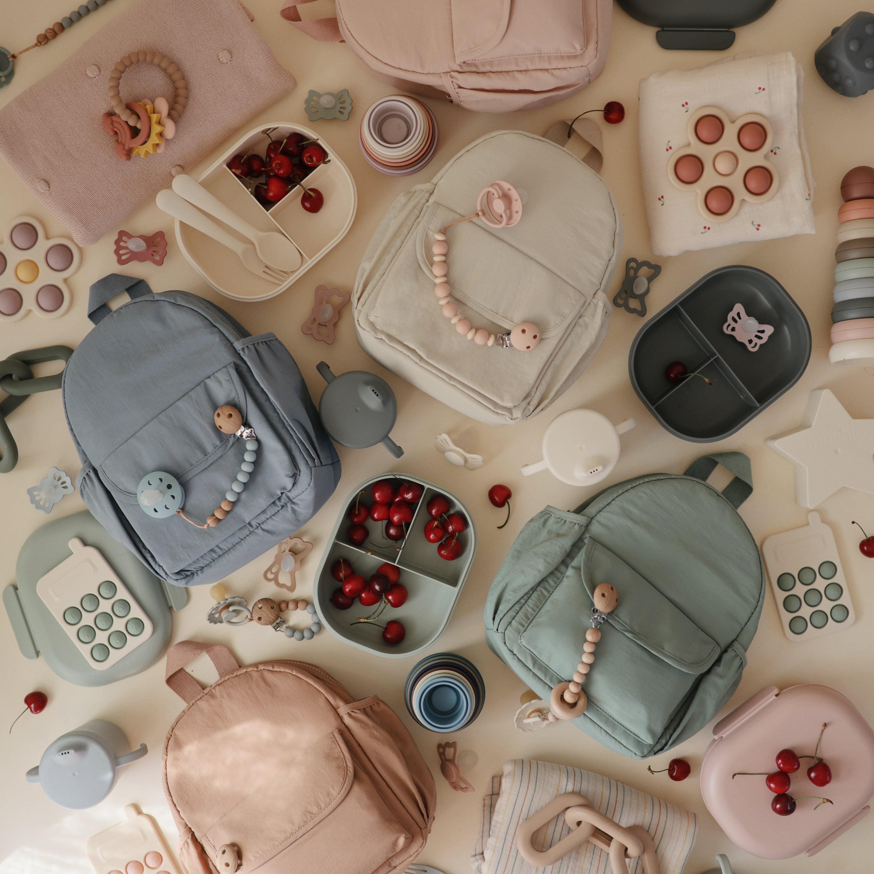 FRIGG Moon Silicone Pacifier 2-Pack FRIGG PACIFIERS Mushie