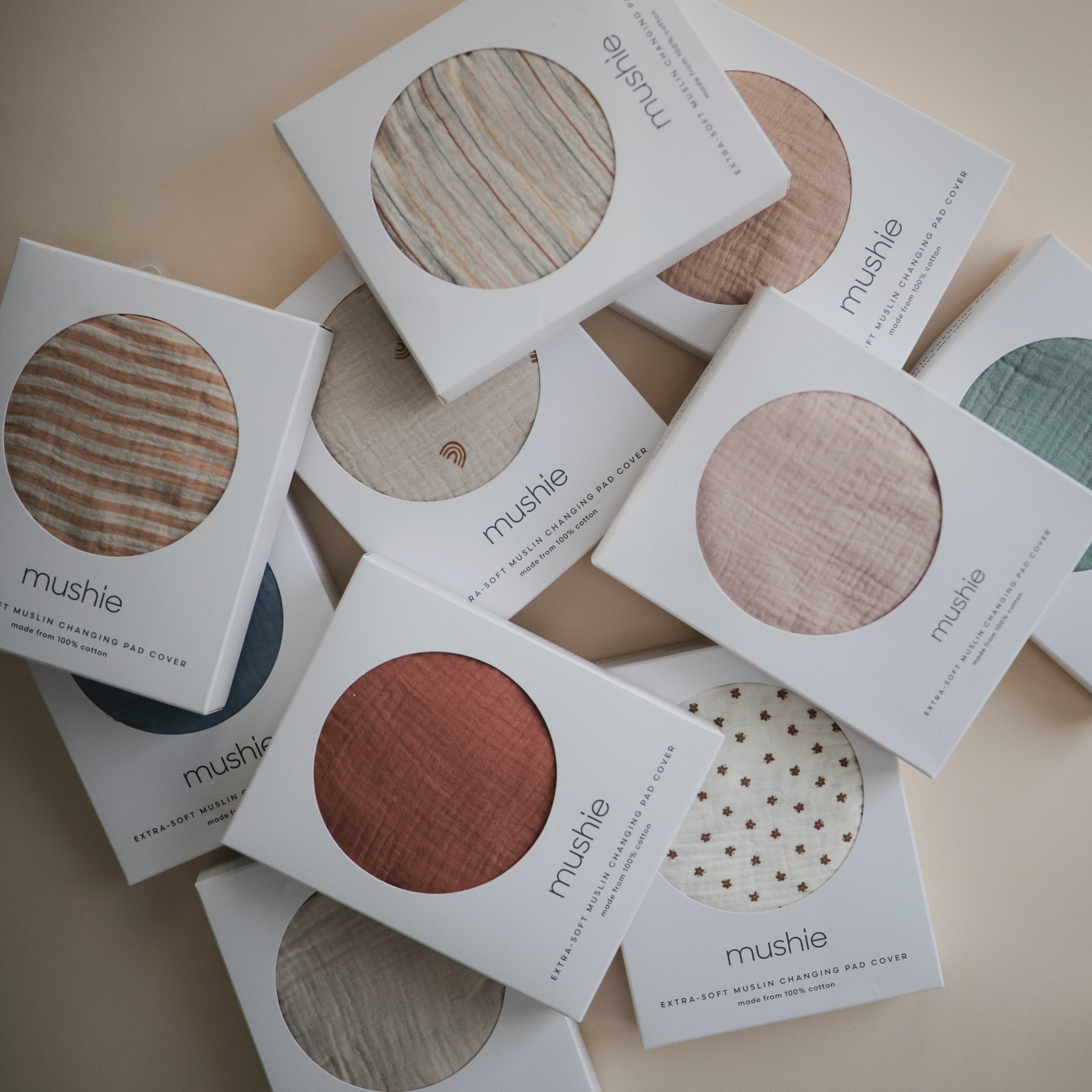 Extra Soft Muslin Changing Pad Cover Changing Pad Cover Mushie