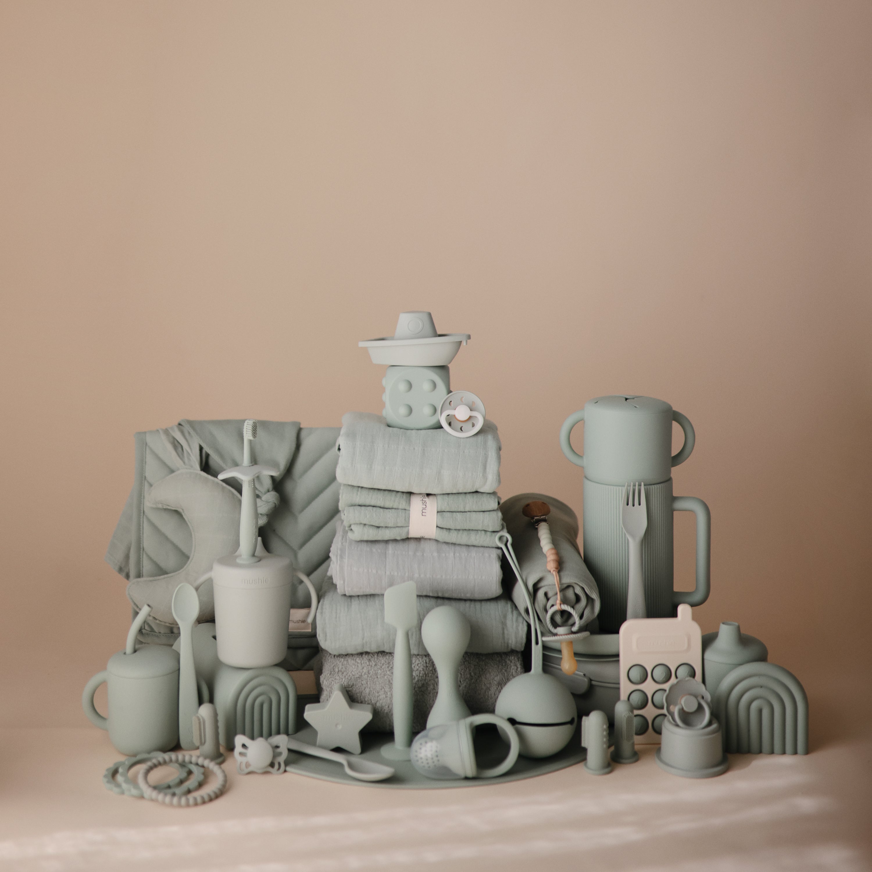 Silicone Pacifier Clip | Eva Pacifier Clip Mushie