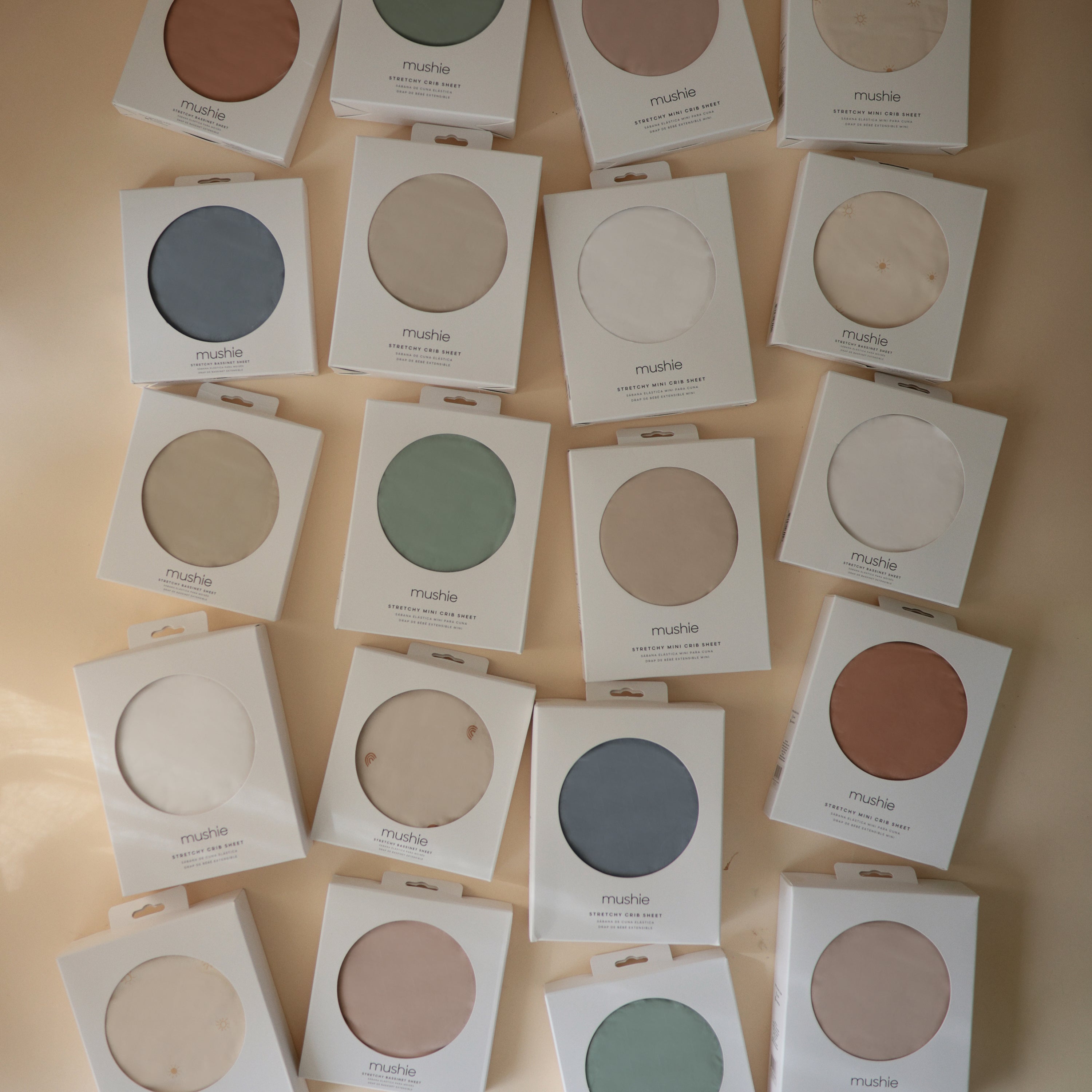 Stretchy MINI Crib Sheet crib sheets Mushie