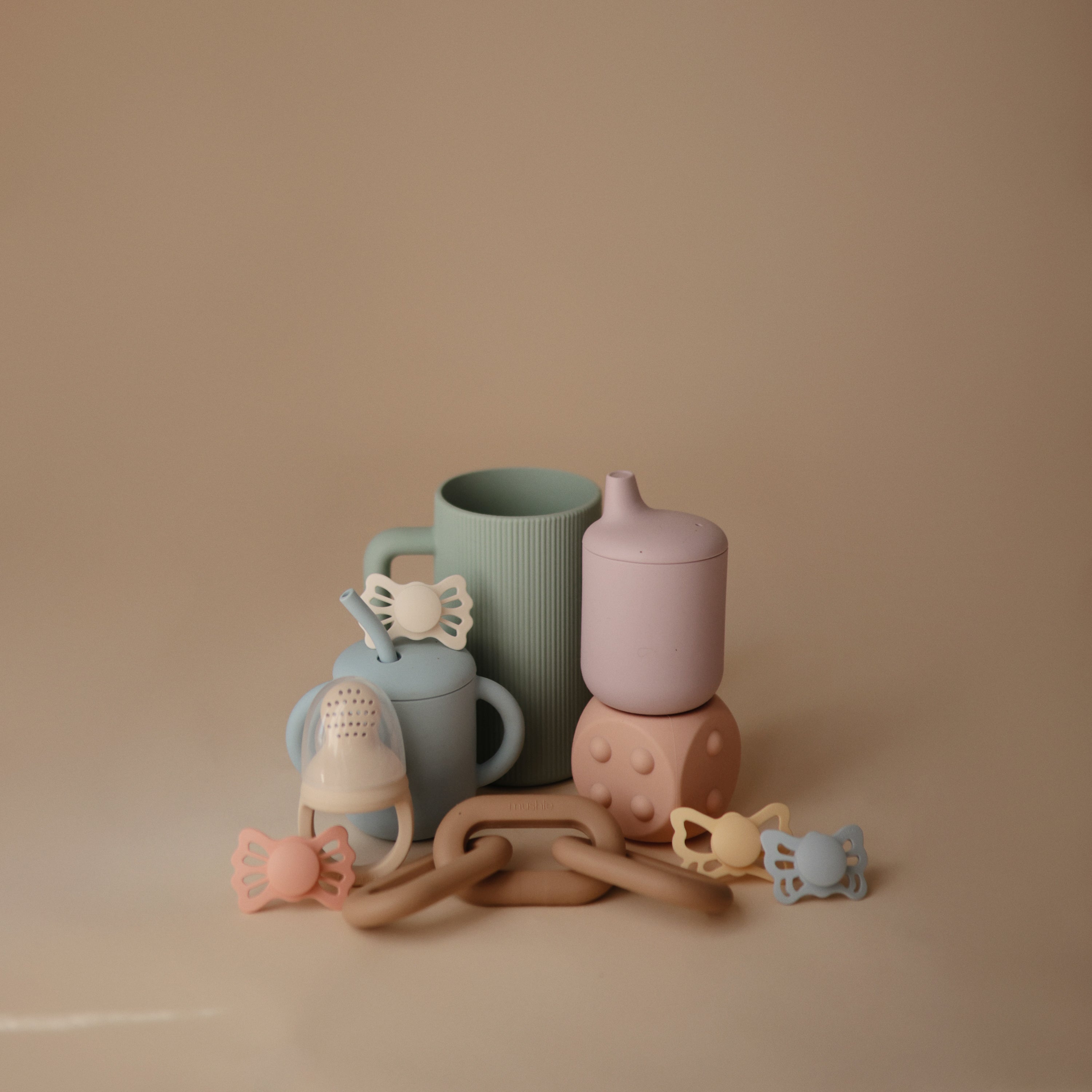 FRIGG Lucky Symmetrical Silicone Pacifier 2-Pack (6-18 Months) FRIGG PACIFIERS Mushie