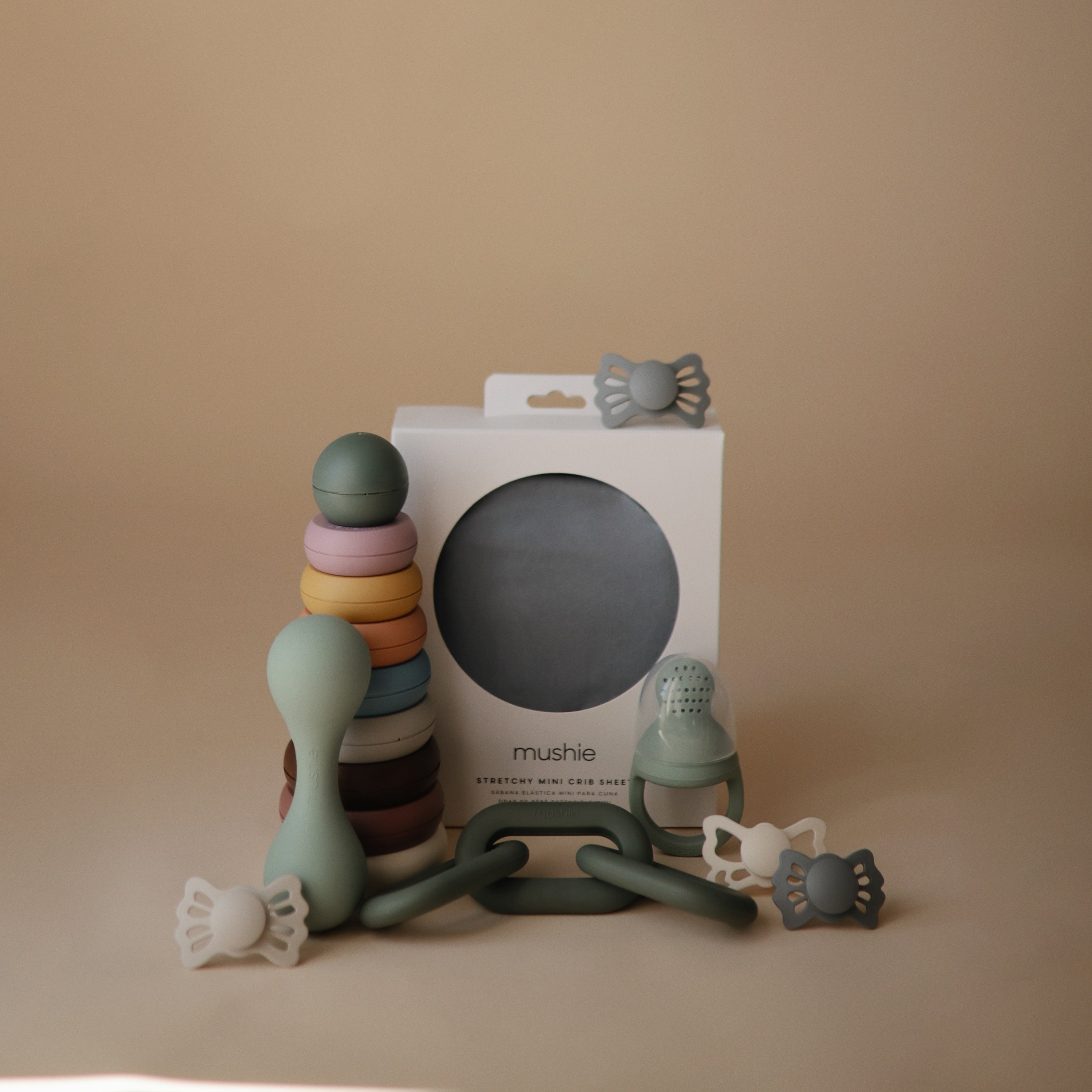Links Teether teether Mushie
