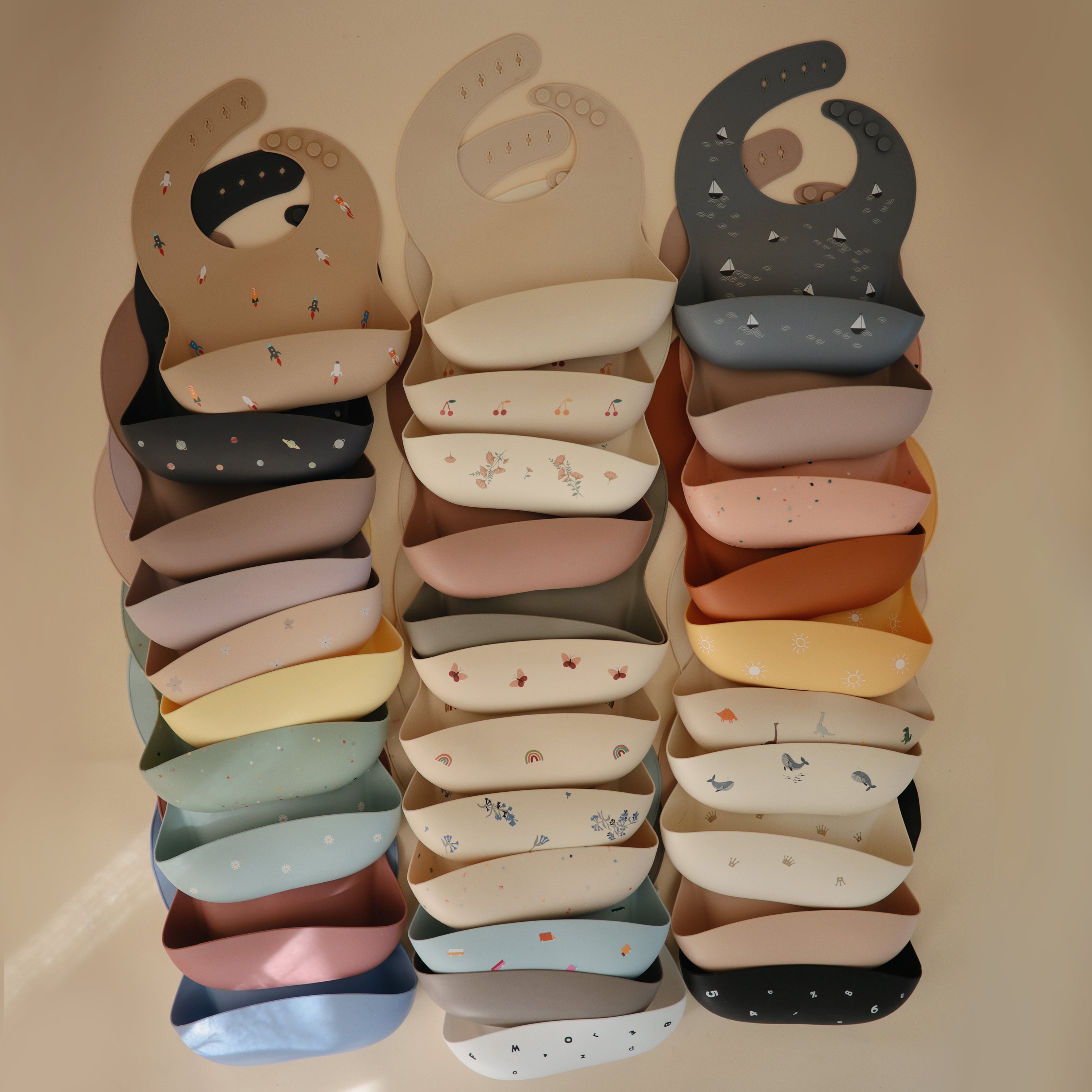 Silicone Baby Bib Silicone Bib Mushie