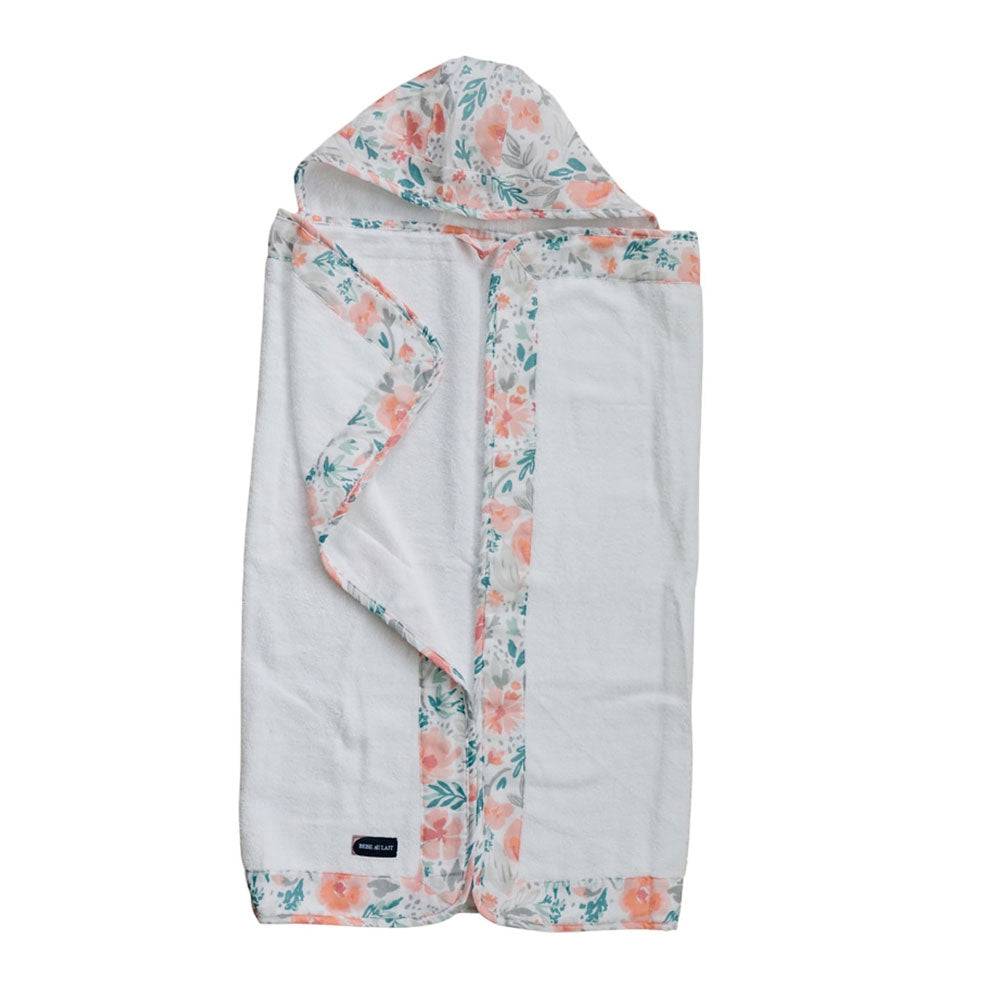 Floret Baby Hooded Towel Hooded Baby Towel Bebe au Lait