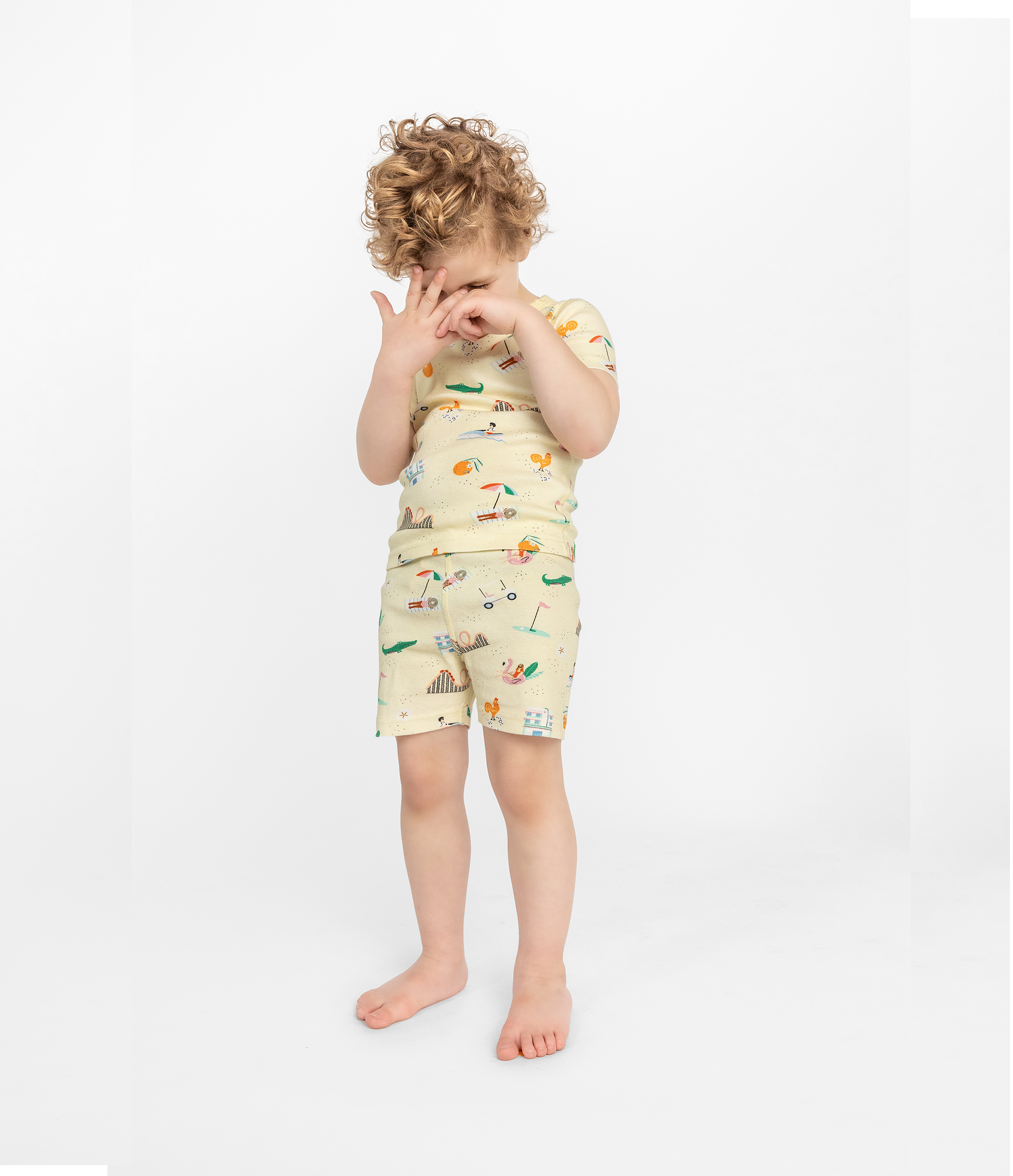 Goodnight, Florida Short Pajamas Set 🍊