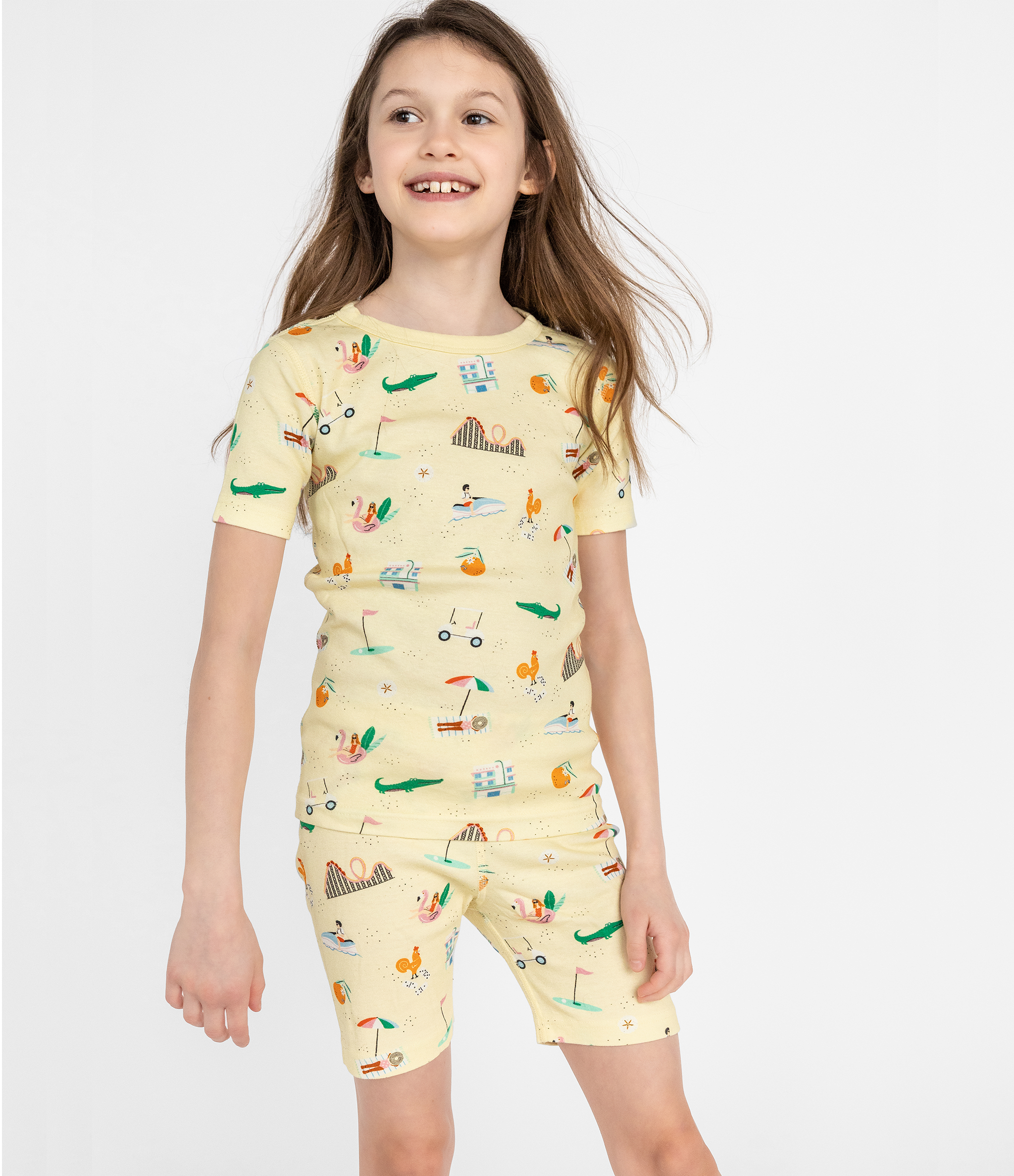 Goodnight, Florida Short Pajamas Set 🍊