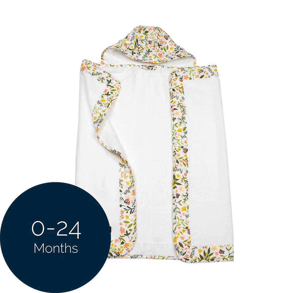 Flutterby Baby Hooded Towel Hooded Baby Towel Bebe au Lait