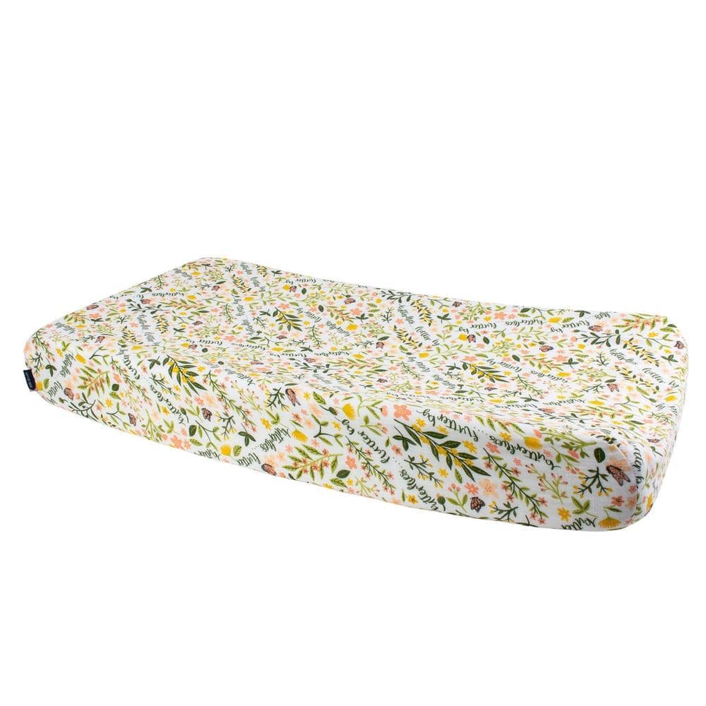 Flutterby Oh So Soft Muslin Changing Pad Cover Changing Pad Cover Bebe au Lait