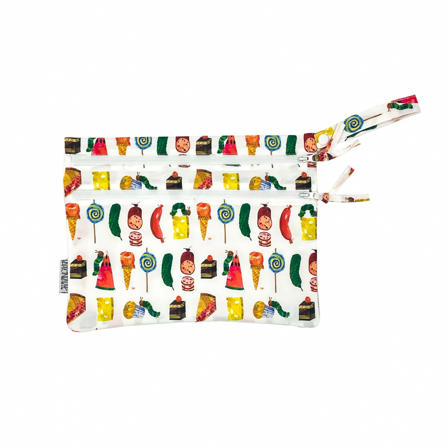 Food Parade - Waterproof Wet Bag (For mealtime, on-the-go, and more!) - from the World Of Eric Carle SALE BapronBaby
