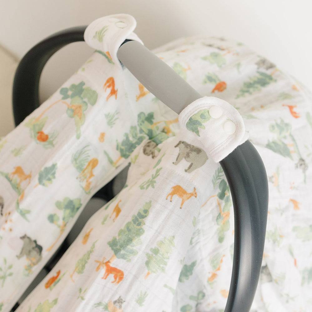 Forest Friends Car Seat Cover Car Seat Cover Bebe au Lait