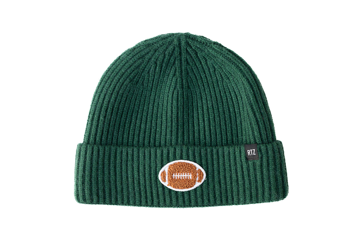 Football Patch Beanie