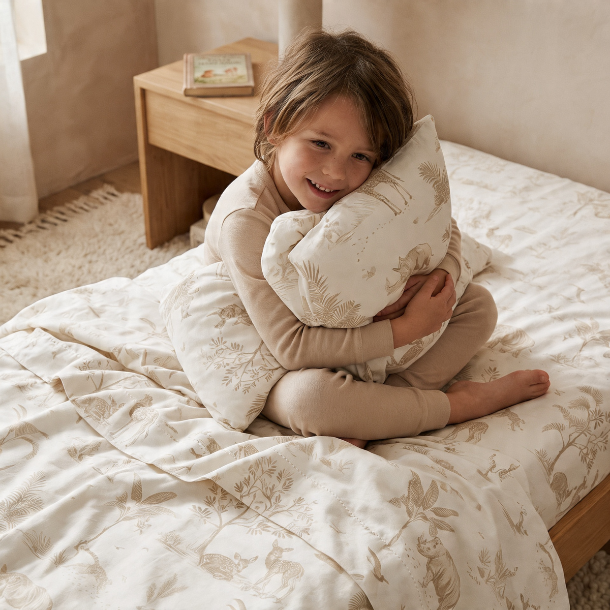 Organic Cotton Sheet Set - Safari
