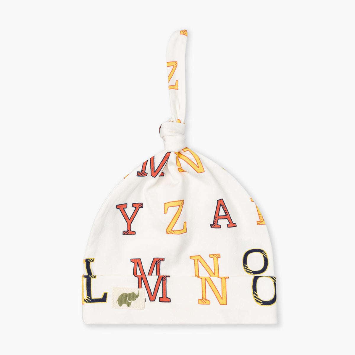 Top Knot Cap - Alphabet City on Neutral