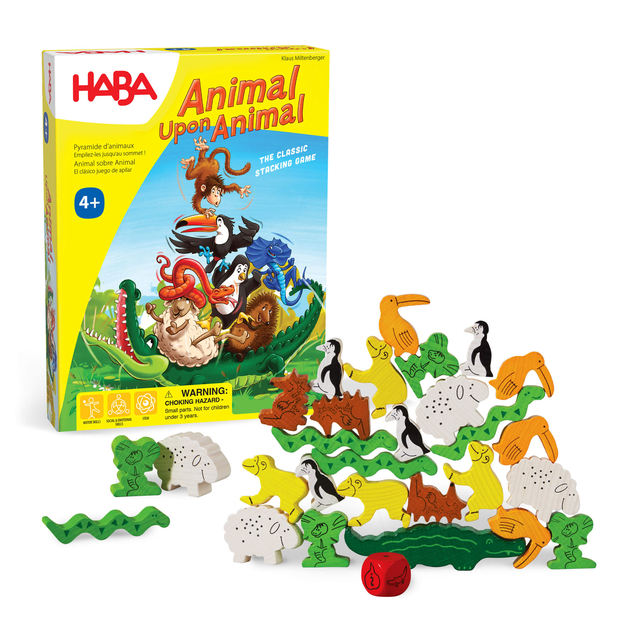 Animal Upon Animal Stacking Game