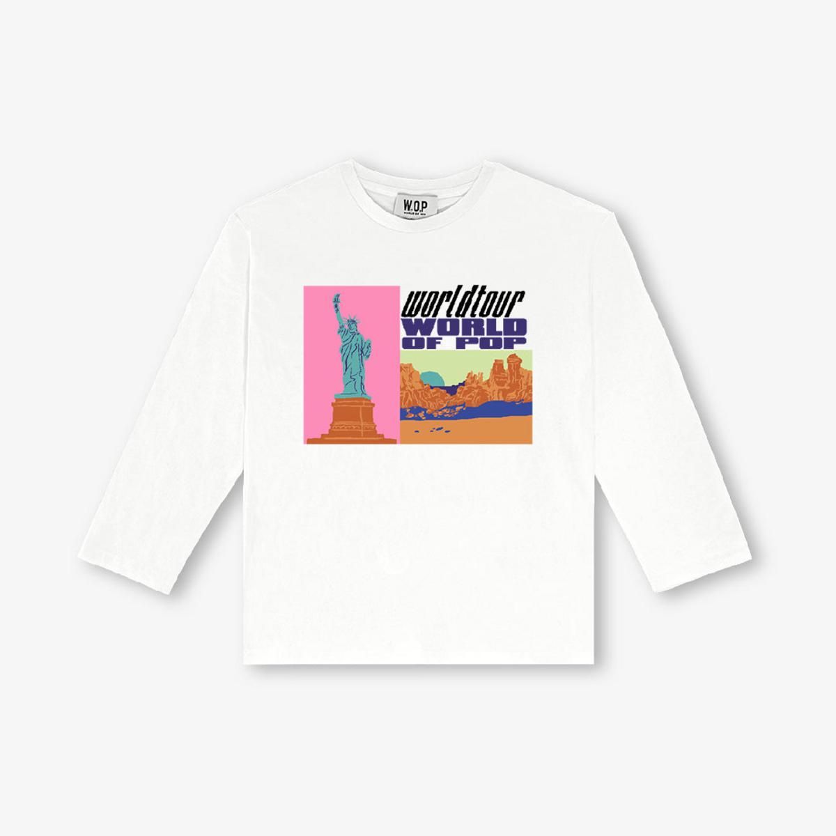 "World Tour" long sleeve t-shirt - FINAL SALE
