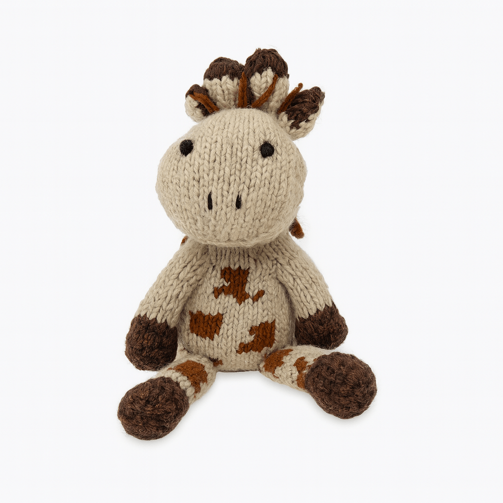 Wool Knit Buddy | Gerald the Giraffe