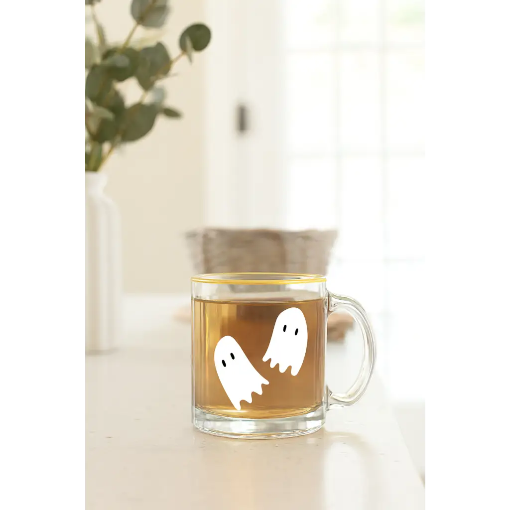 Ghost Gals Gold Rimmed Mug