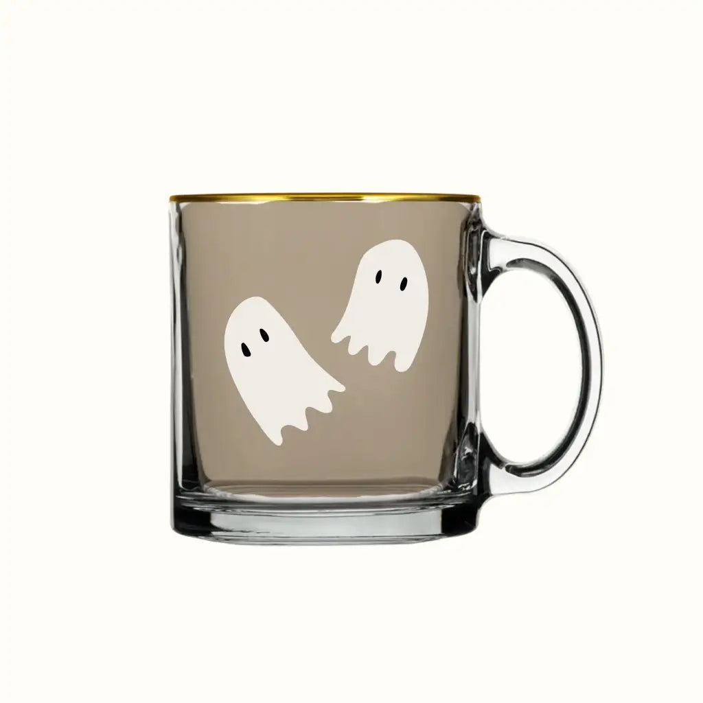 Ghost Gals Gold Rimmed Mug